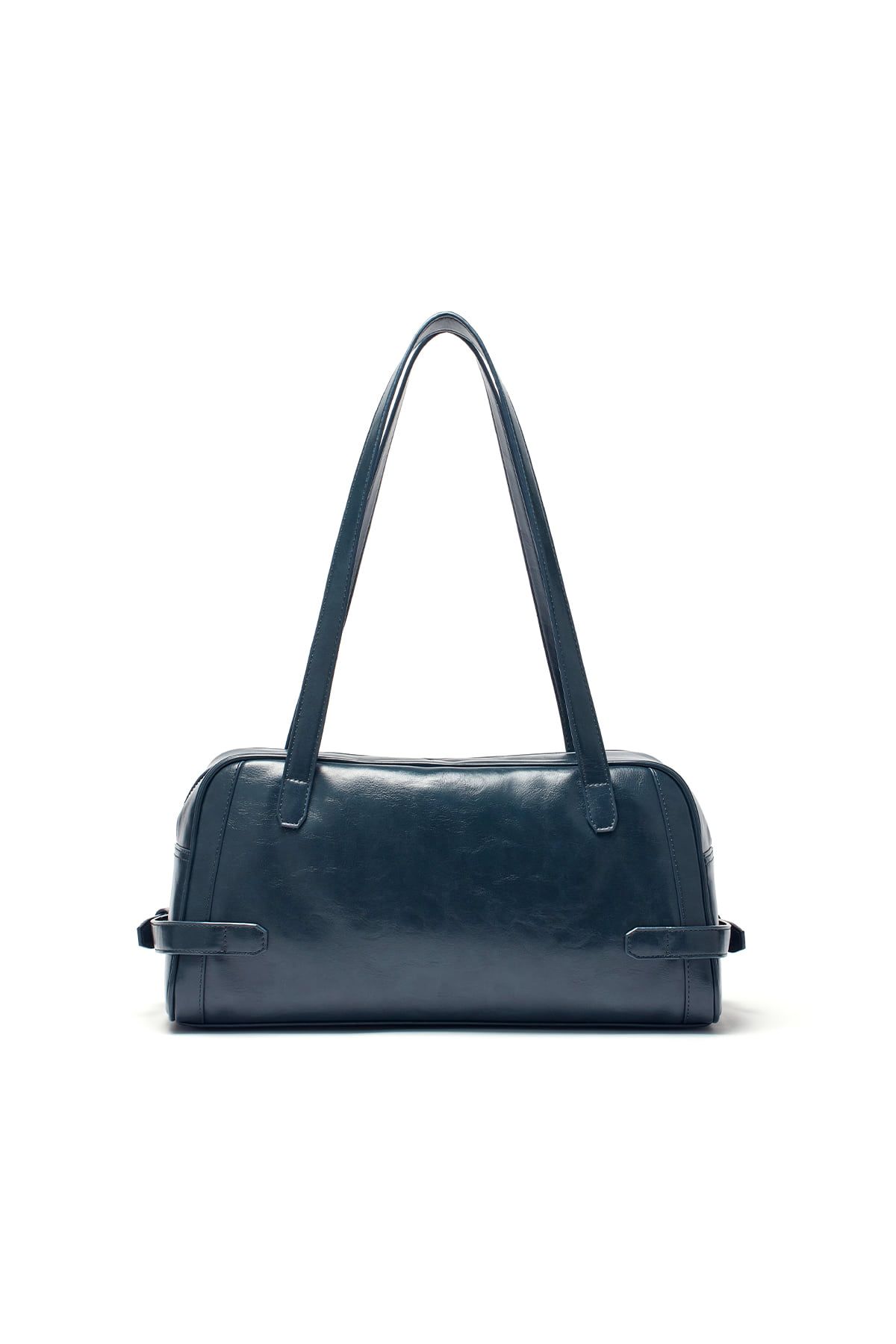 MUSINSA | MATIN KIM BIKER DETAIL MEDIUM SHOULDER BAG IN CHARCOAL
