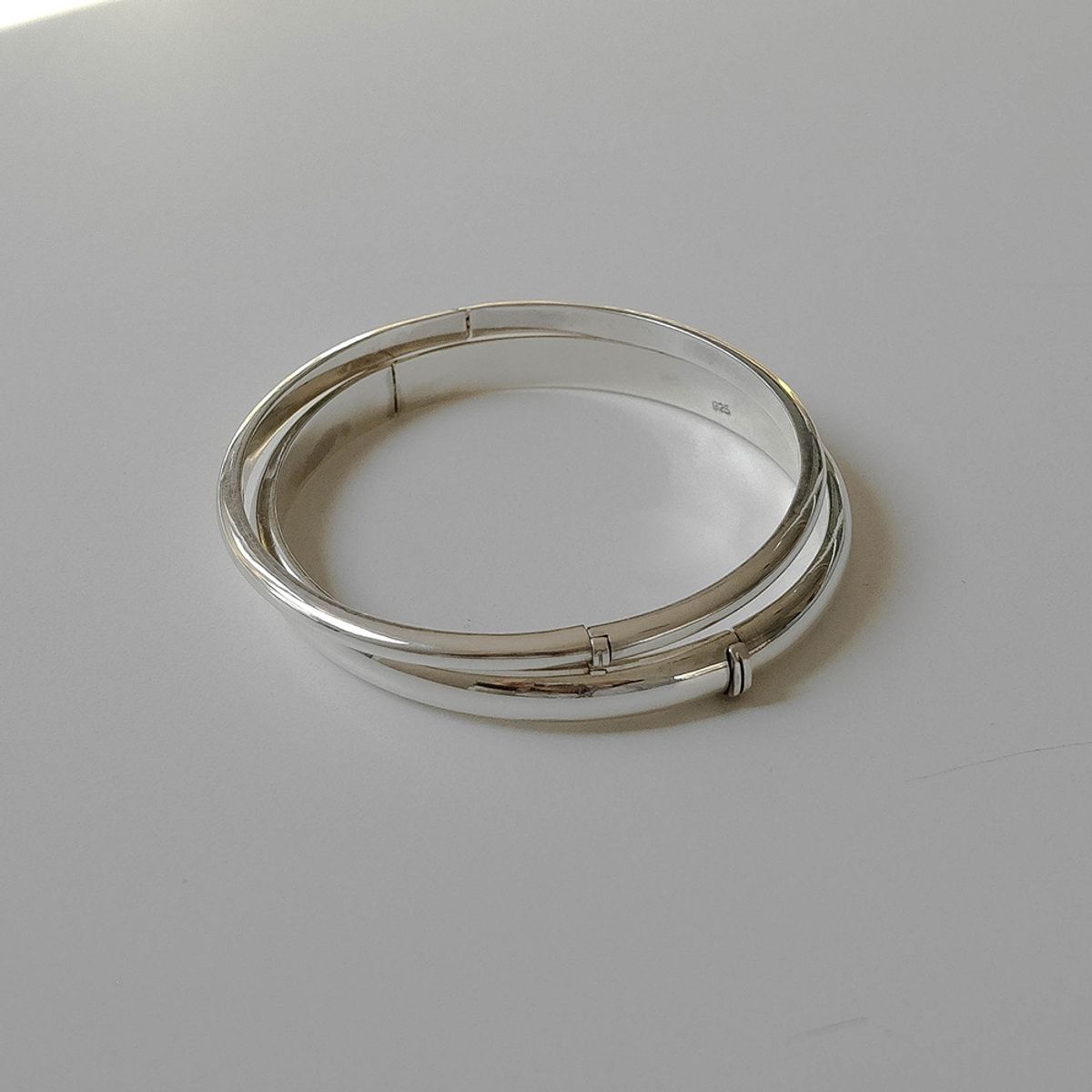 레트로핑거(RETROFINGER) silver925 Ring Bangle(2Size) #SB134
