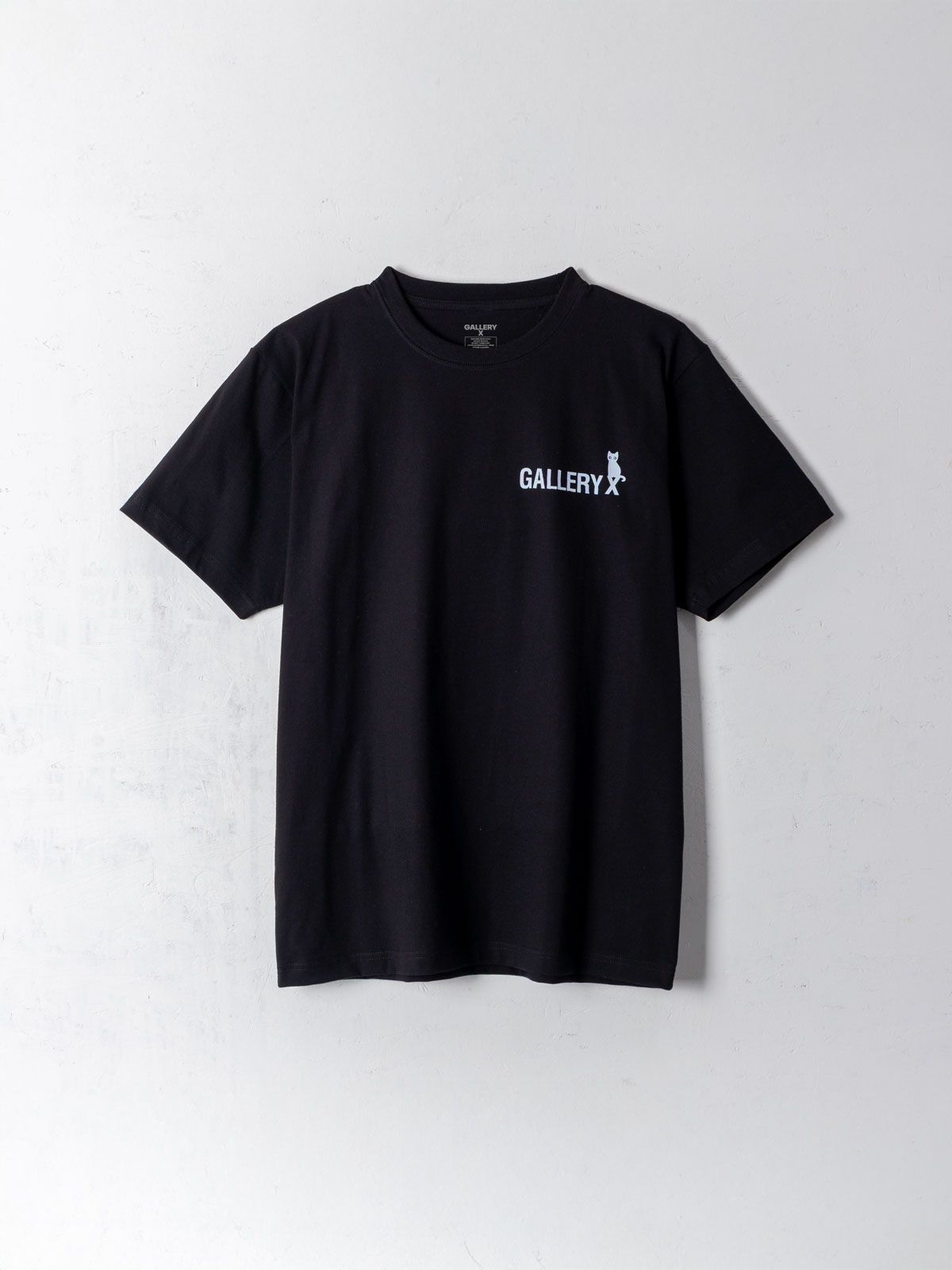 갤러리 엑스(GALLERY X) CAT T-Shirt Black