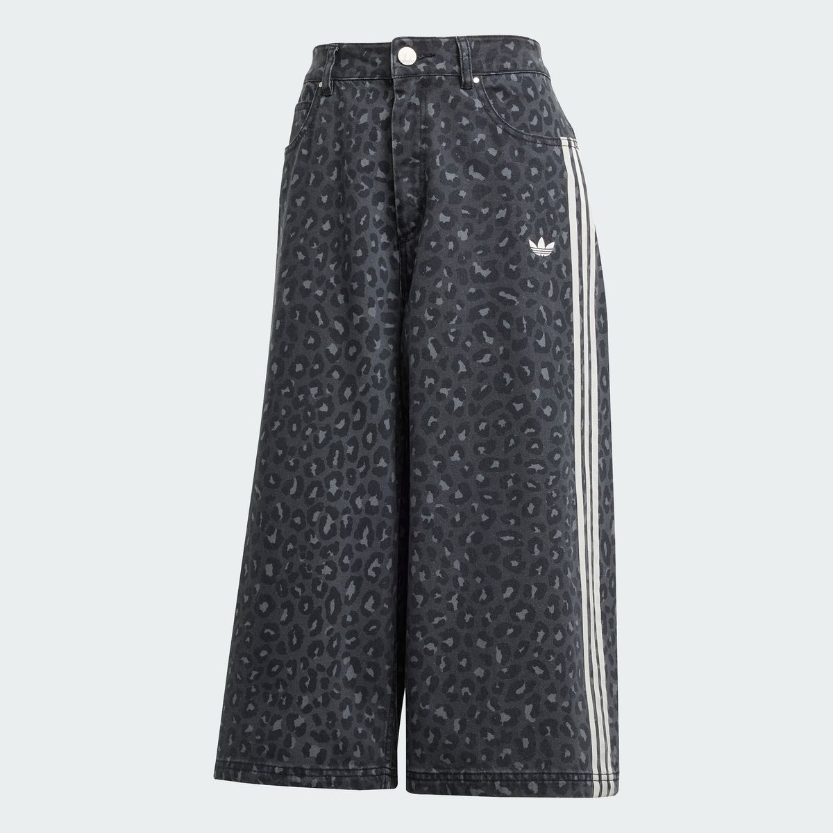 아디다스(ADIDAS) 데님 버뮤다 숏 팬츠 - 차콜 / KA2675