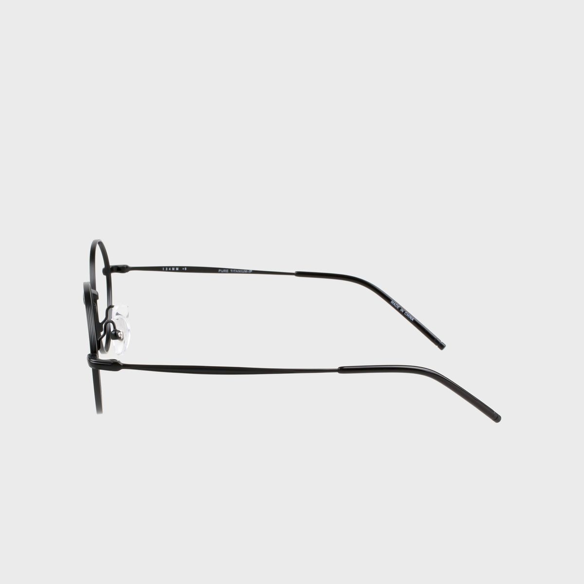 일삼사엠엠(134MM) OVAL 라운드 티타늄 블랙