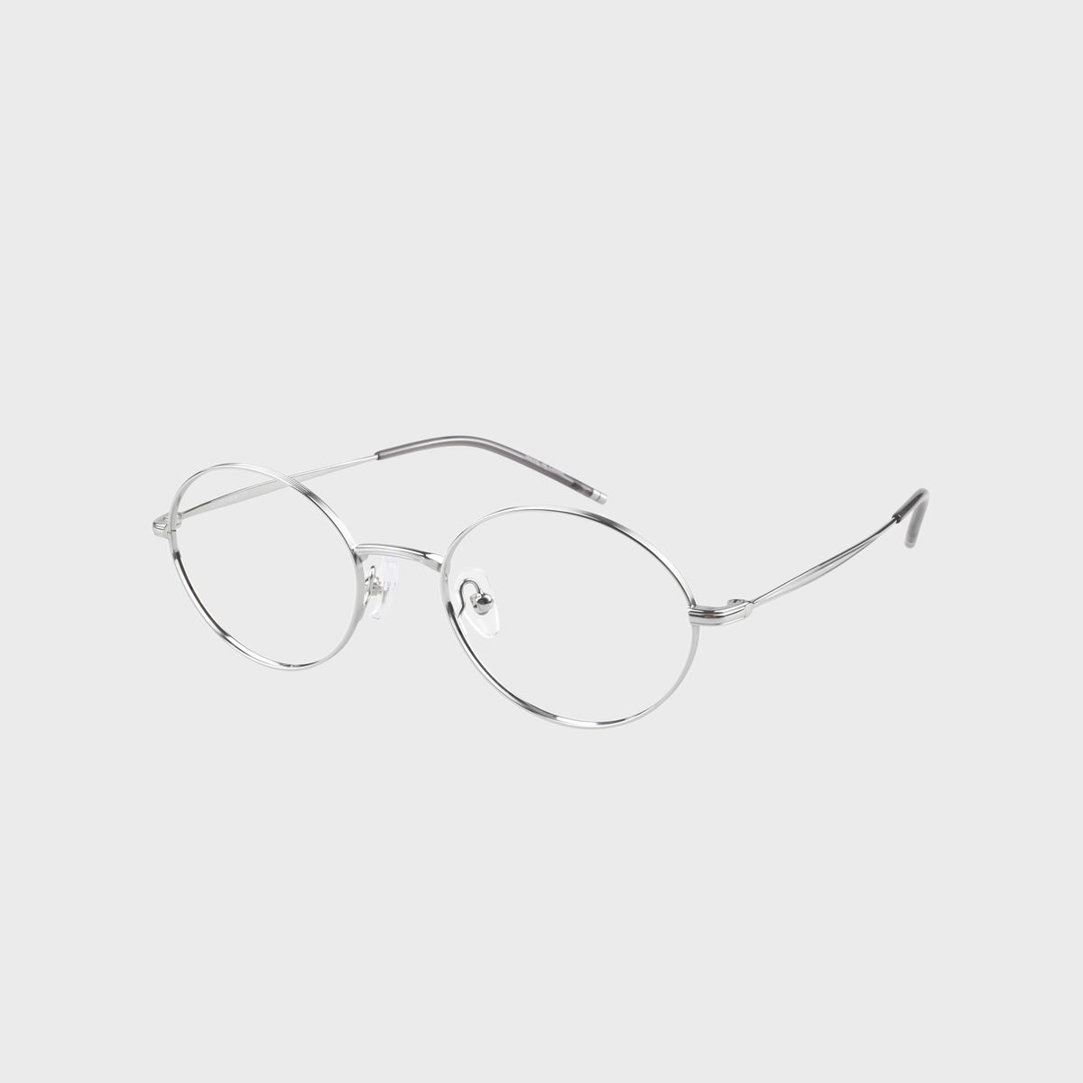 일삼사엠엠(134MM) OVAL 라운드 티타늄 실버