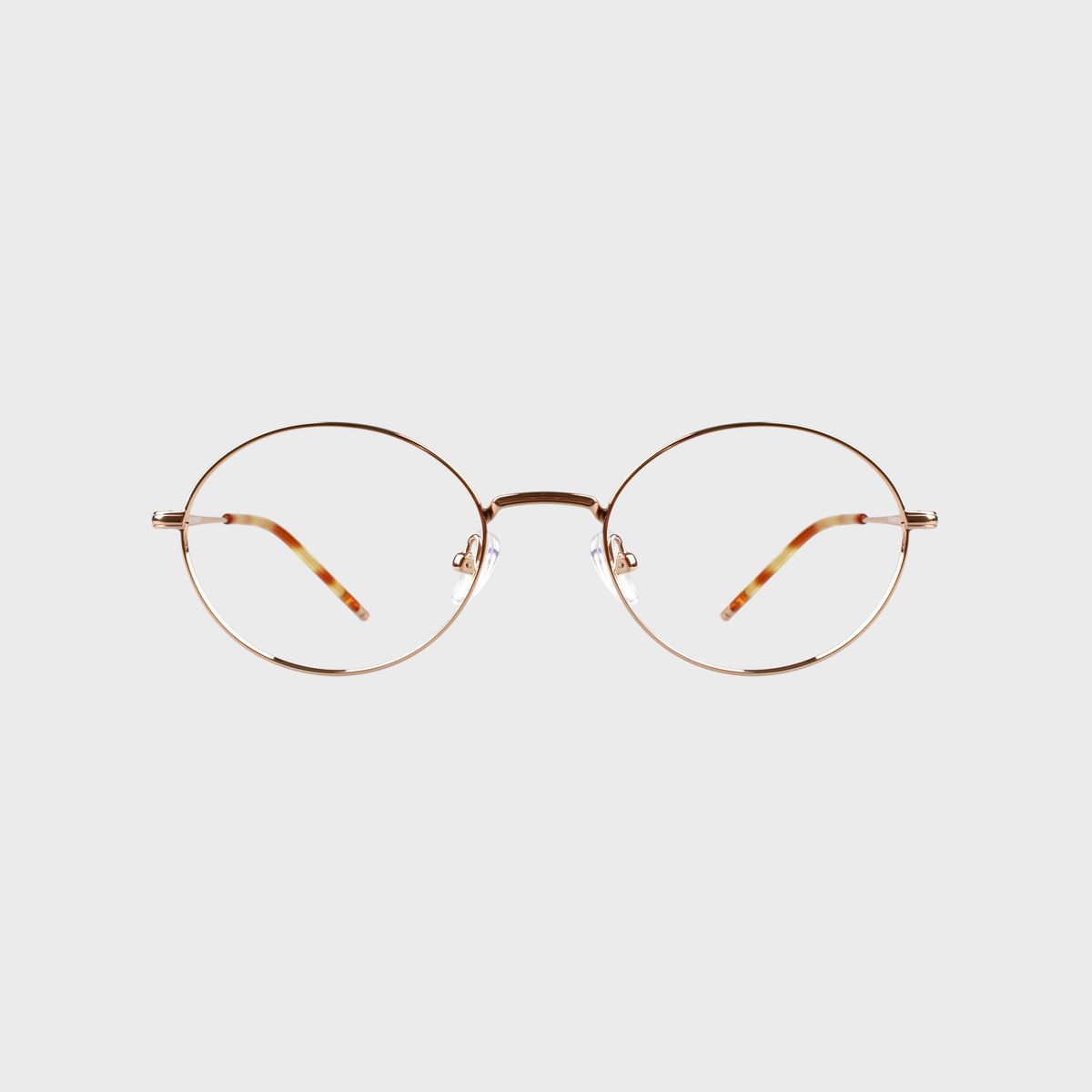 일삼사엠엠(134MM) OVAL 라운드 티타늄 로즈골드