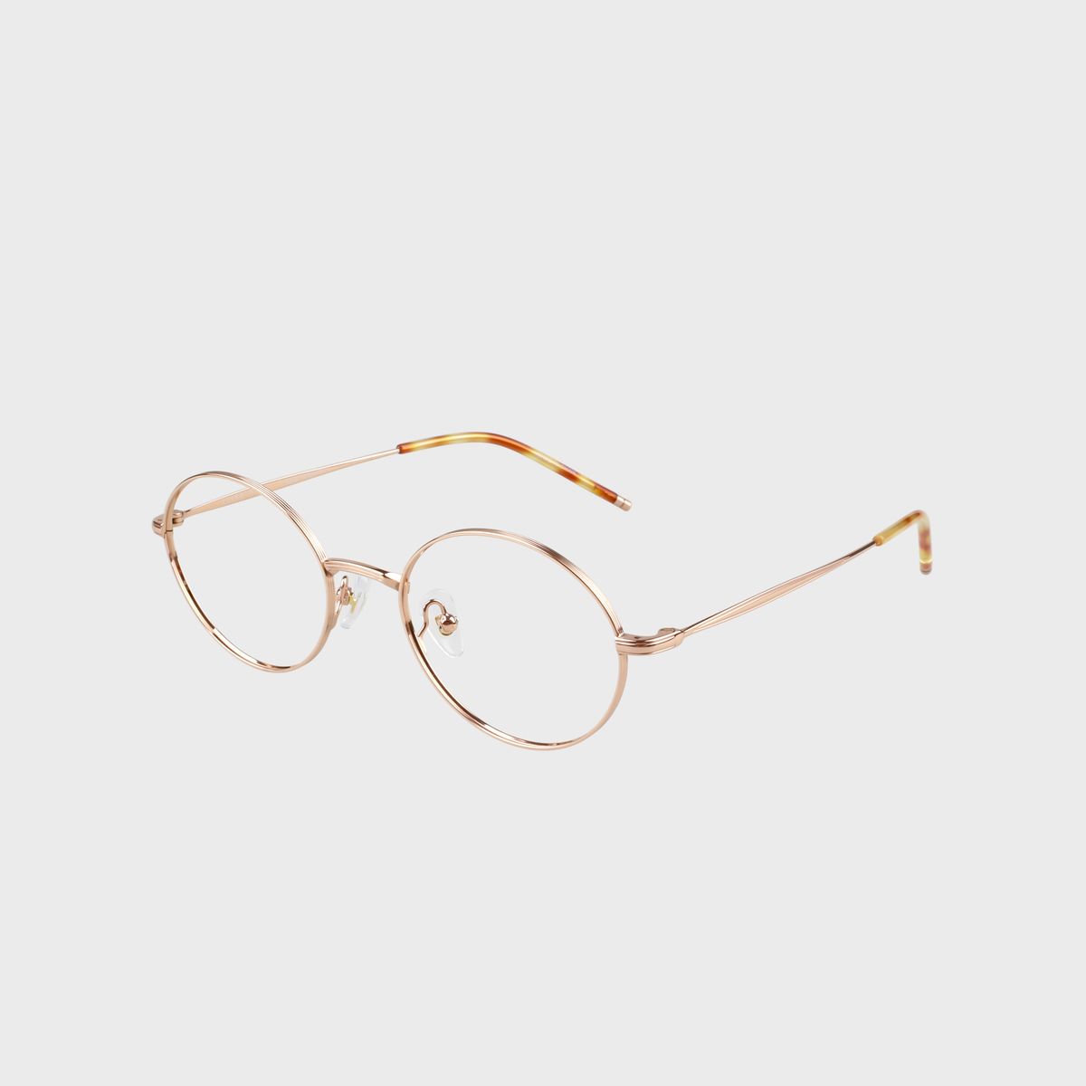 일삼사엠엠(134MM) OVAL 라운드 티타늄 로즈골드