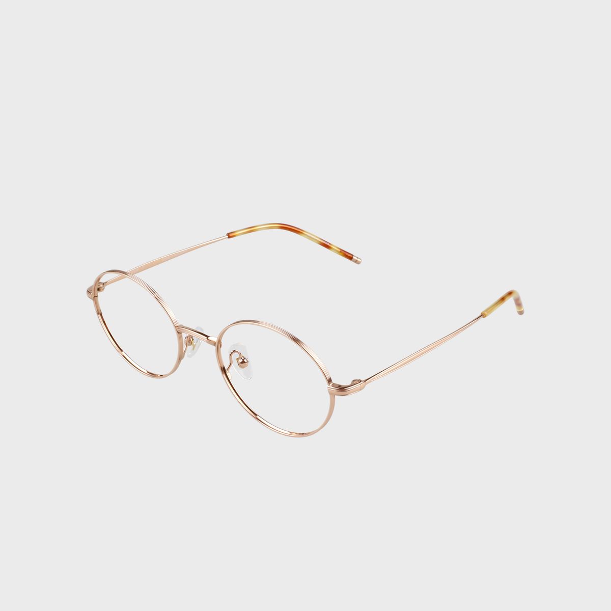 일삼사엠엠(134MM) OVAL 라운드 티타늄 로즈골드