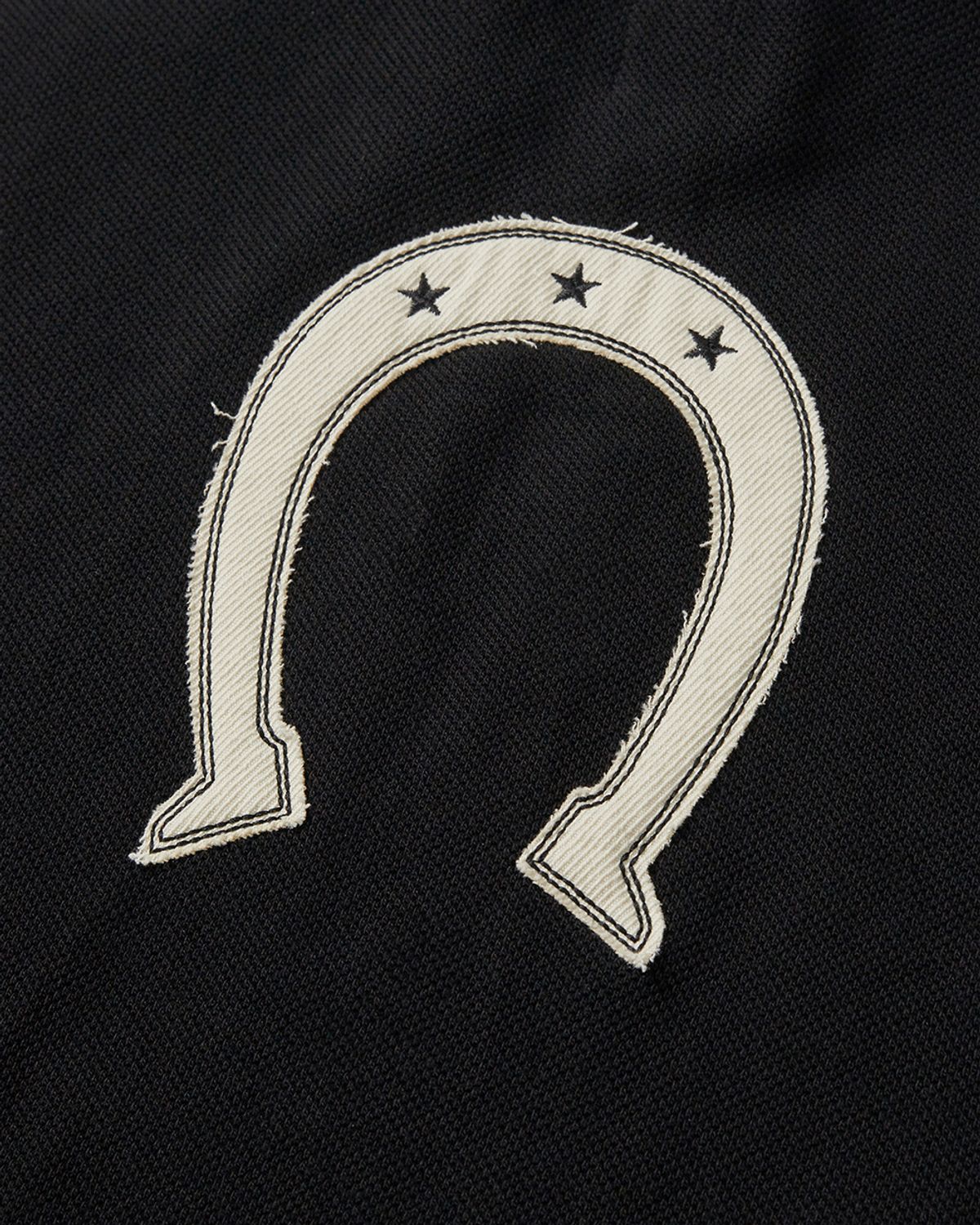 사일런트실러블(SILENTSYLLABLE) Horseshoe zip-up jacket / Black