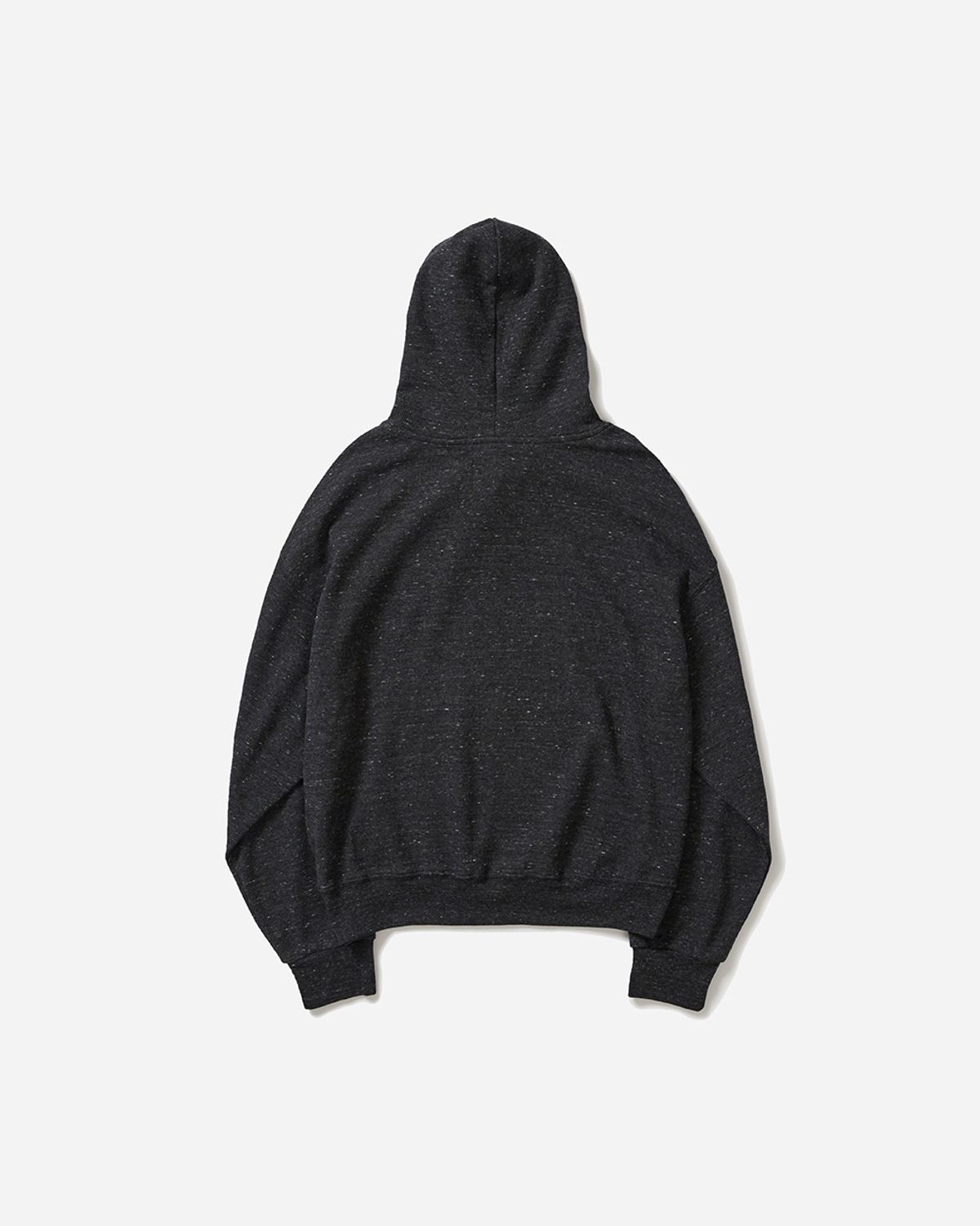 사일런트실러블(SILENTSYLLABLE) Cord waffle hoodie / Melange charcoal