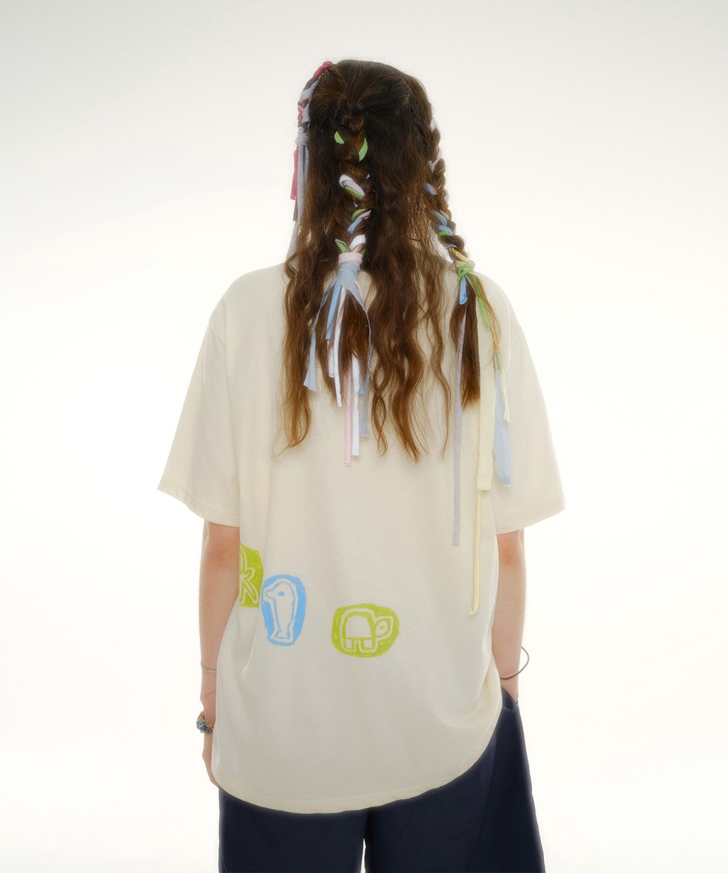 【HELLO SUNRISE】 HS x ETCblank Ocean Harmony Tee /追跡付 헬로 선라이즈(HELLO SUNRISE) HS x ETCblank Ocean Harmony