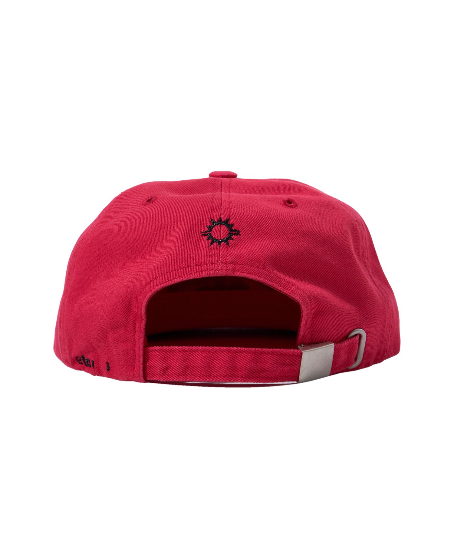 【Hello Sunrise】HS x ETCblank Sunrise Dancing 6panel Cap HS x ETCblank Sunrise Dancing 6panel Cap_Cherry Red - Hello