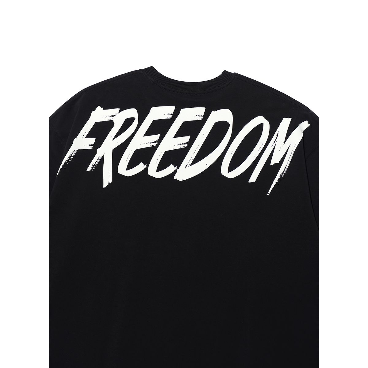 프리덤(FREEDOM) 백 프린팅 롱 슬리브_2color