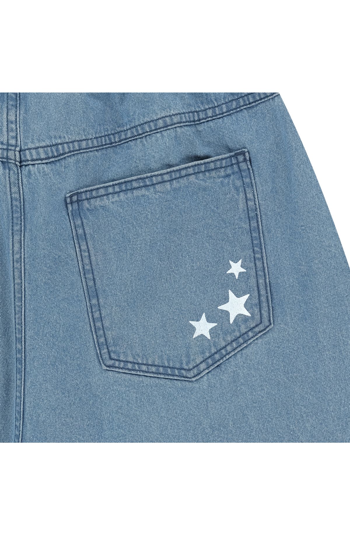 메아(MEA) DENIM SHORTS [LIGHT BLUE]