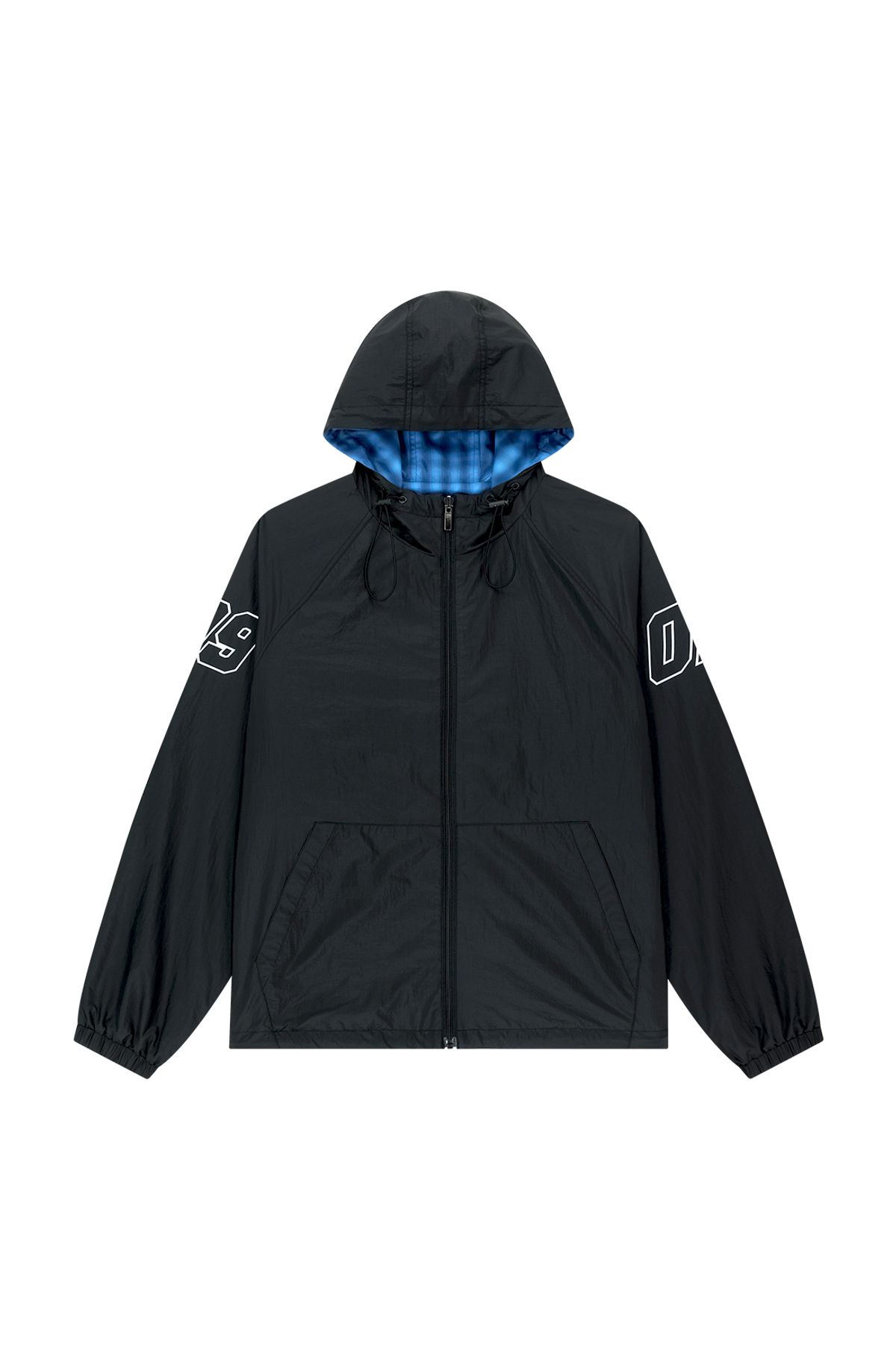메아(MEA) REVERSIBLE WIND BREAKER [BLACK]