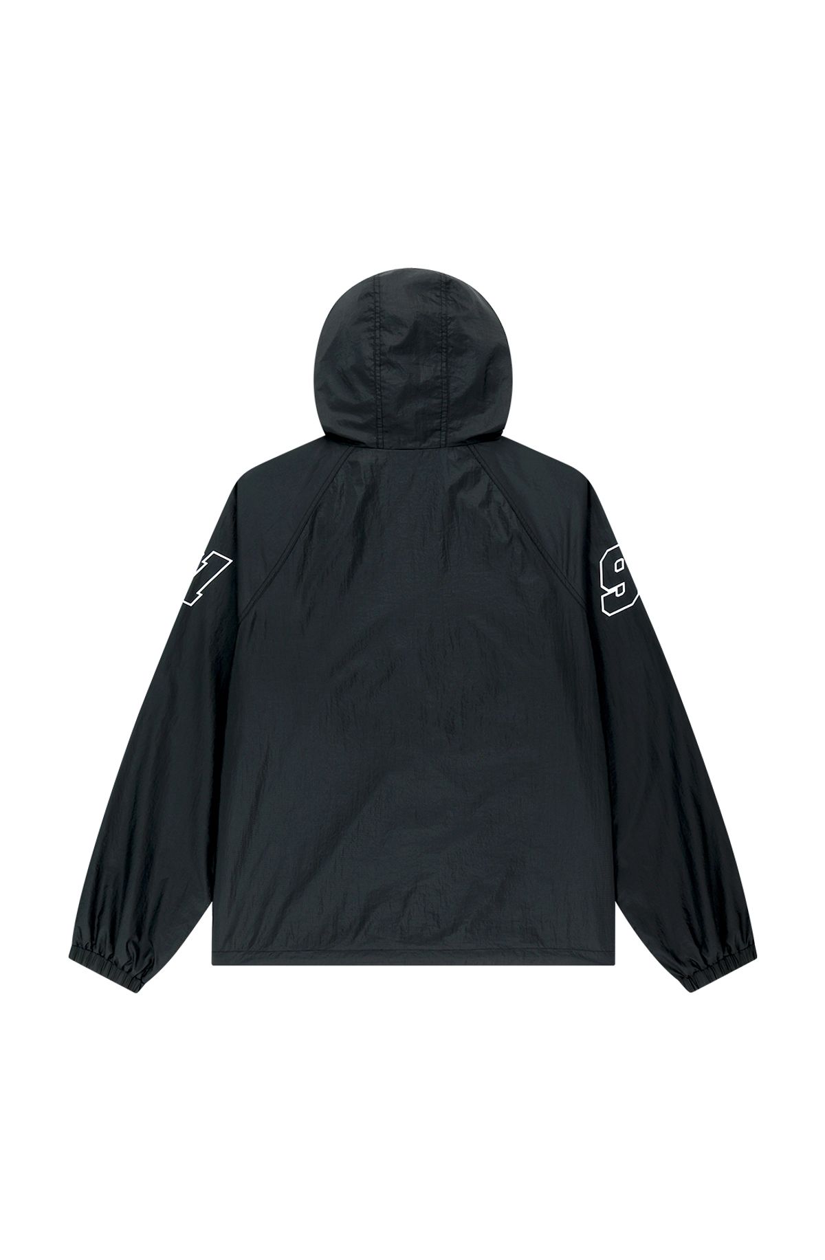 메아(MEA) REVERSIBLE WIND BREAKER [BLACK]