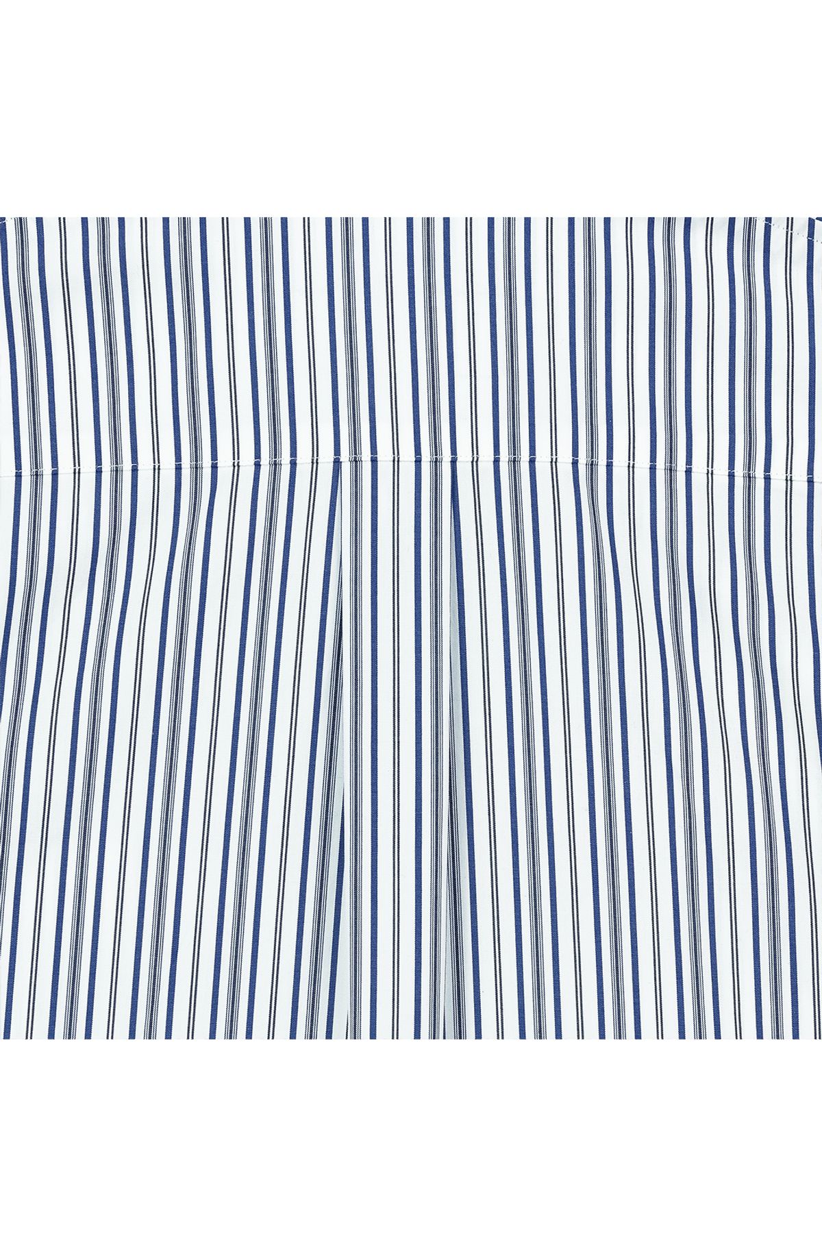 메아(MEA) STAR STRIPE HALF SHIRT [BLUE/WHITE STRIPE]
