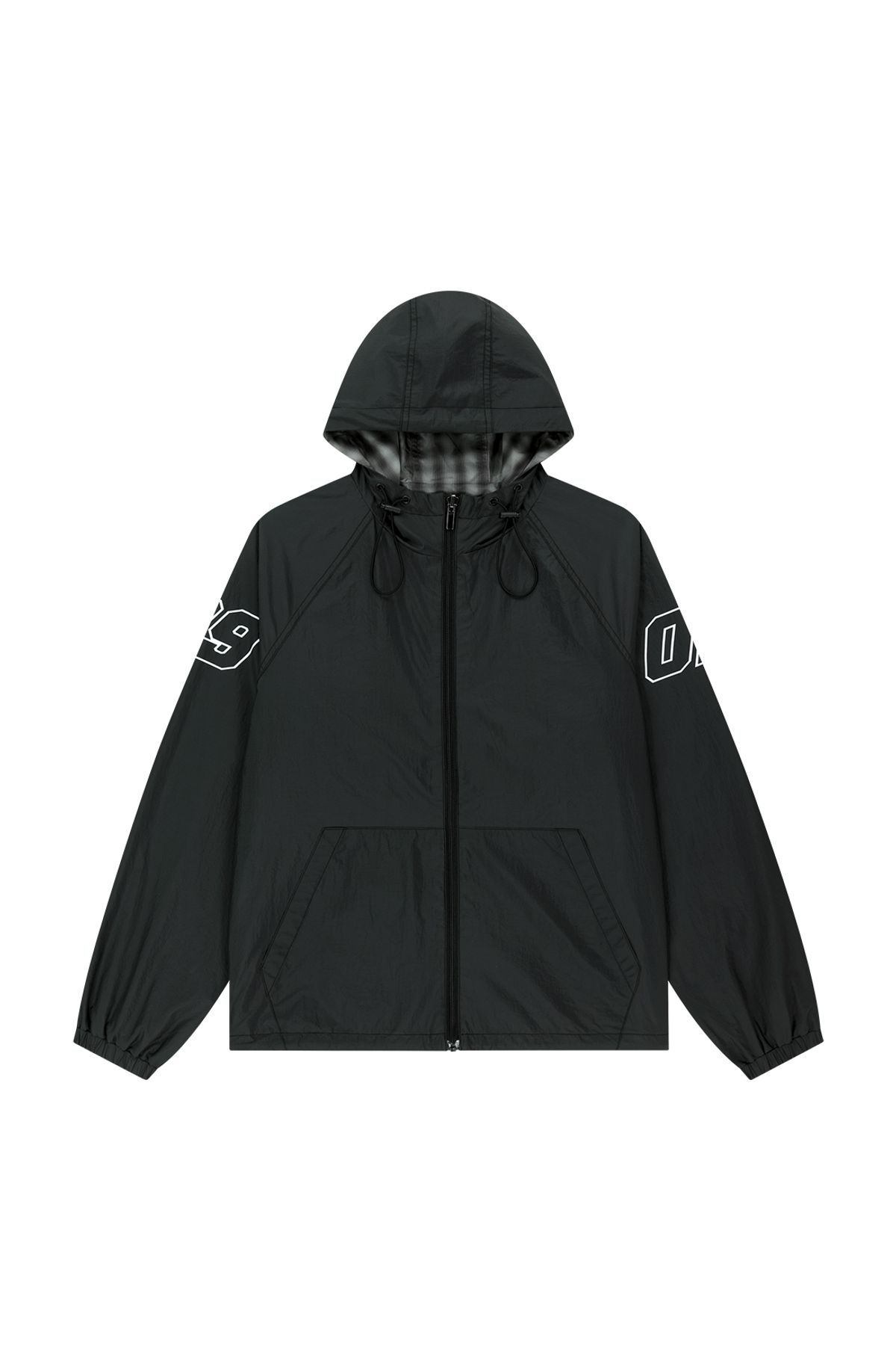 메아(MEA) REVERSIBLE WIND BREAKER [DARK GREY]
