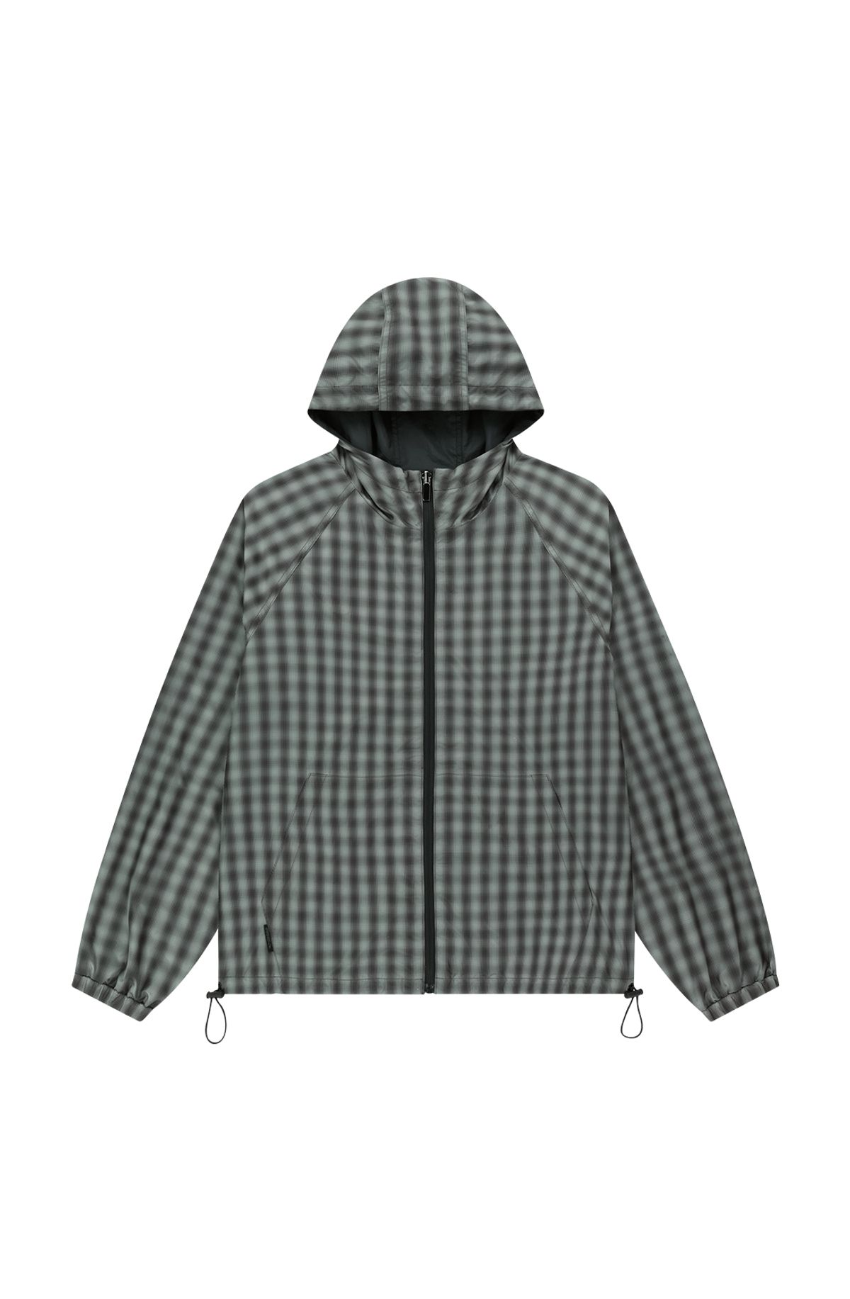 메아(MEA) REVERSIBLE WIND BREAKER [DARK GREY]