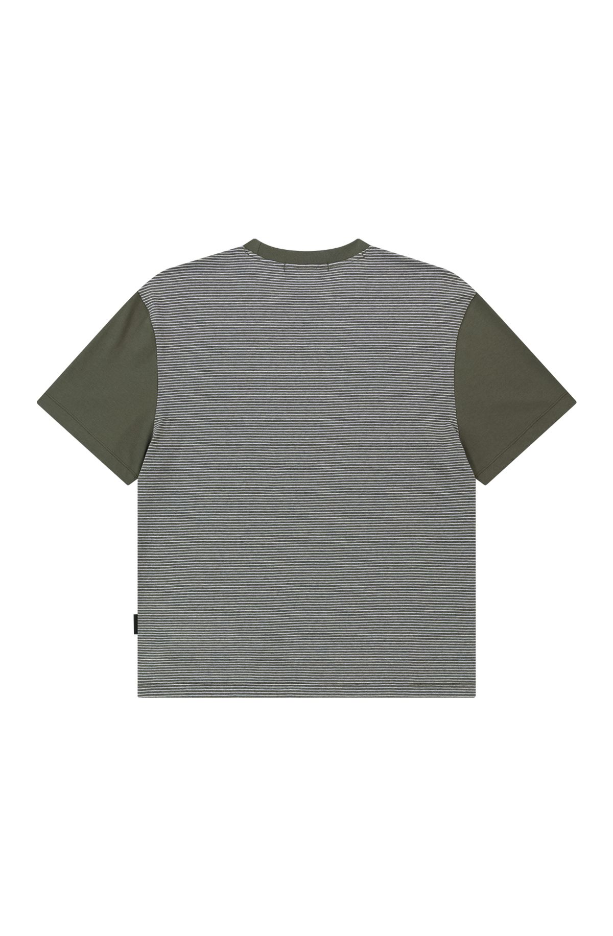 메아(MEA) STAR STRIPE T-SHIRT [BROWN]