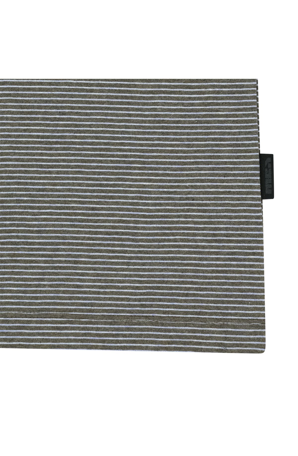 메아(MEA) STAR STRIPE T-SHIRT [BROWN]
