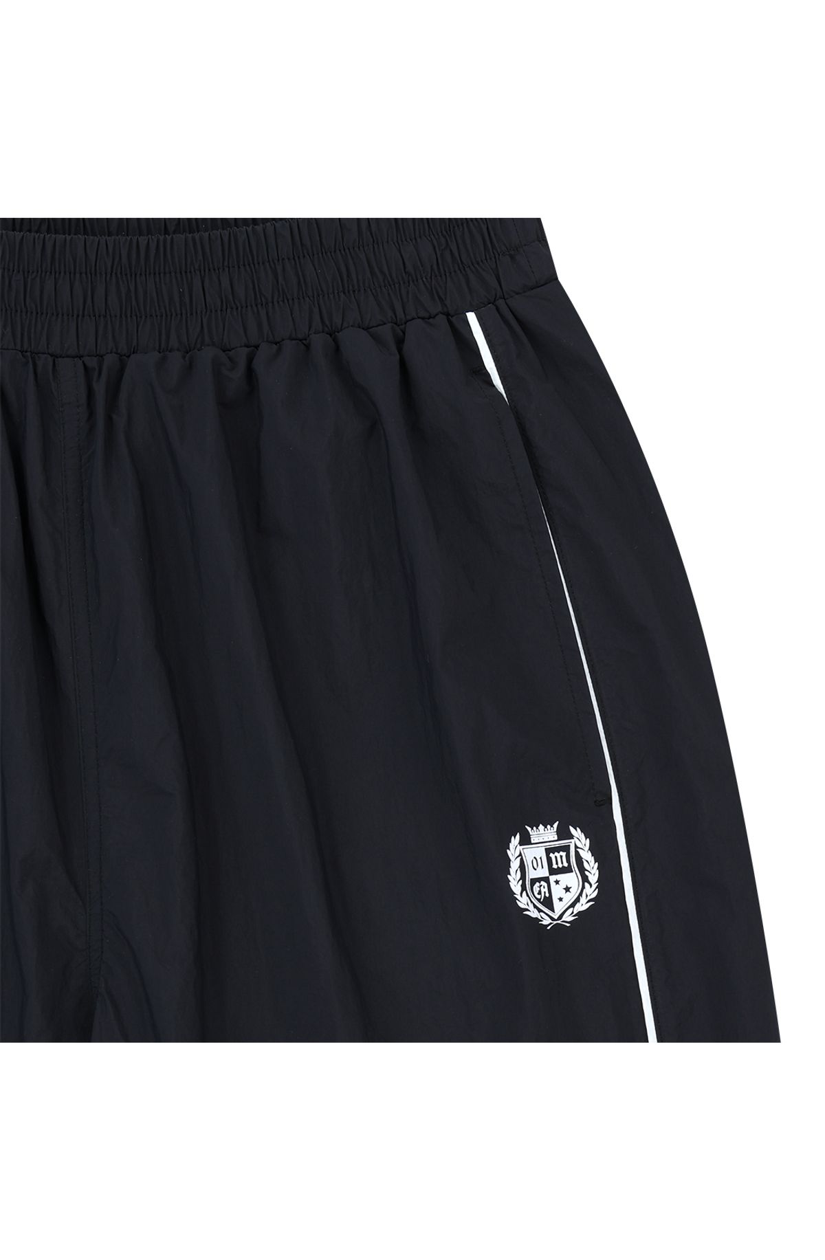 메아(MEA) PIPING NYLON PANTS [BLACK]