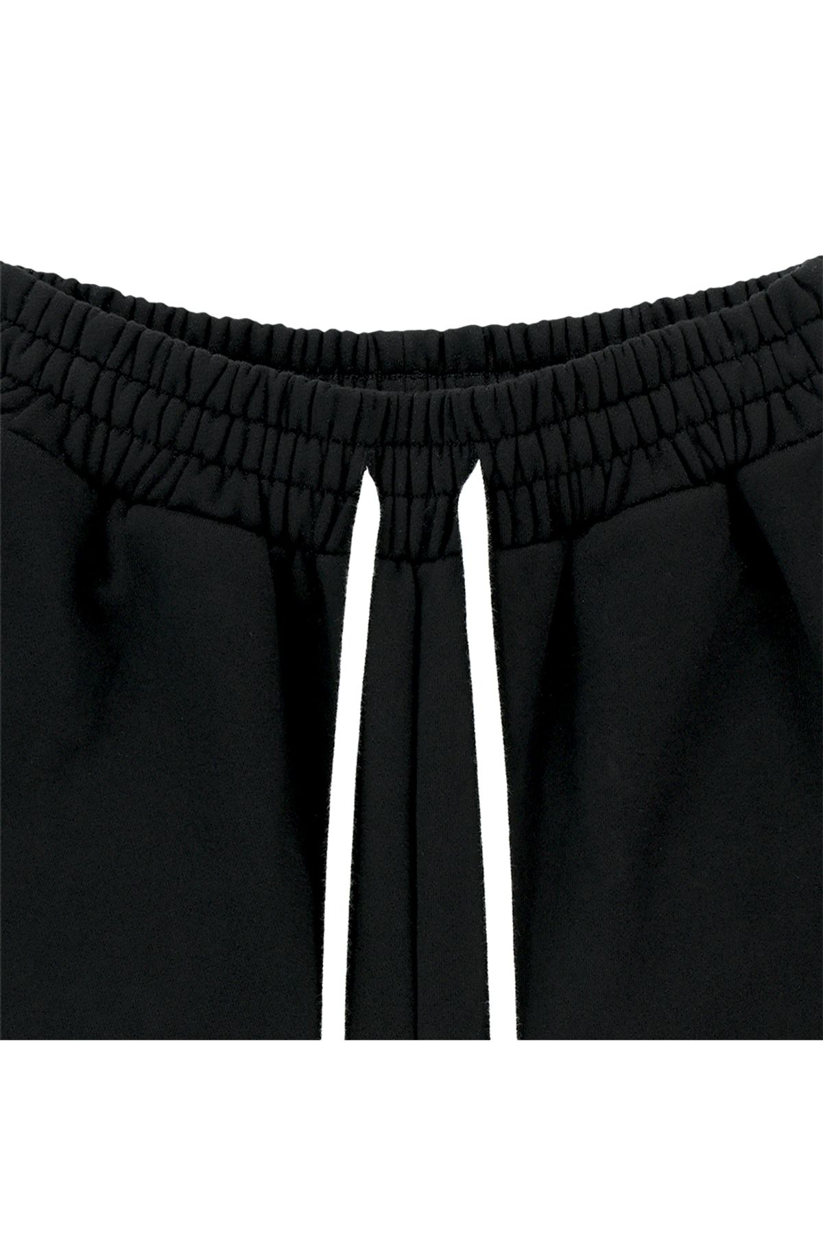메아(MEA) BOXER SWEAT SHORTS [BLACK]