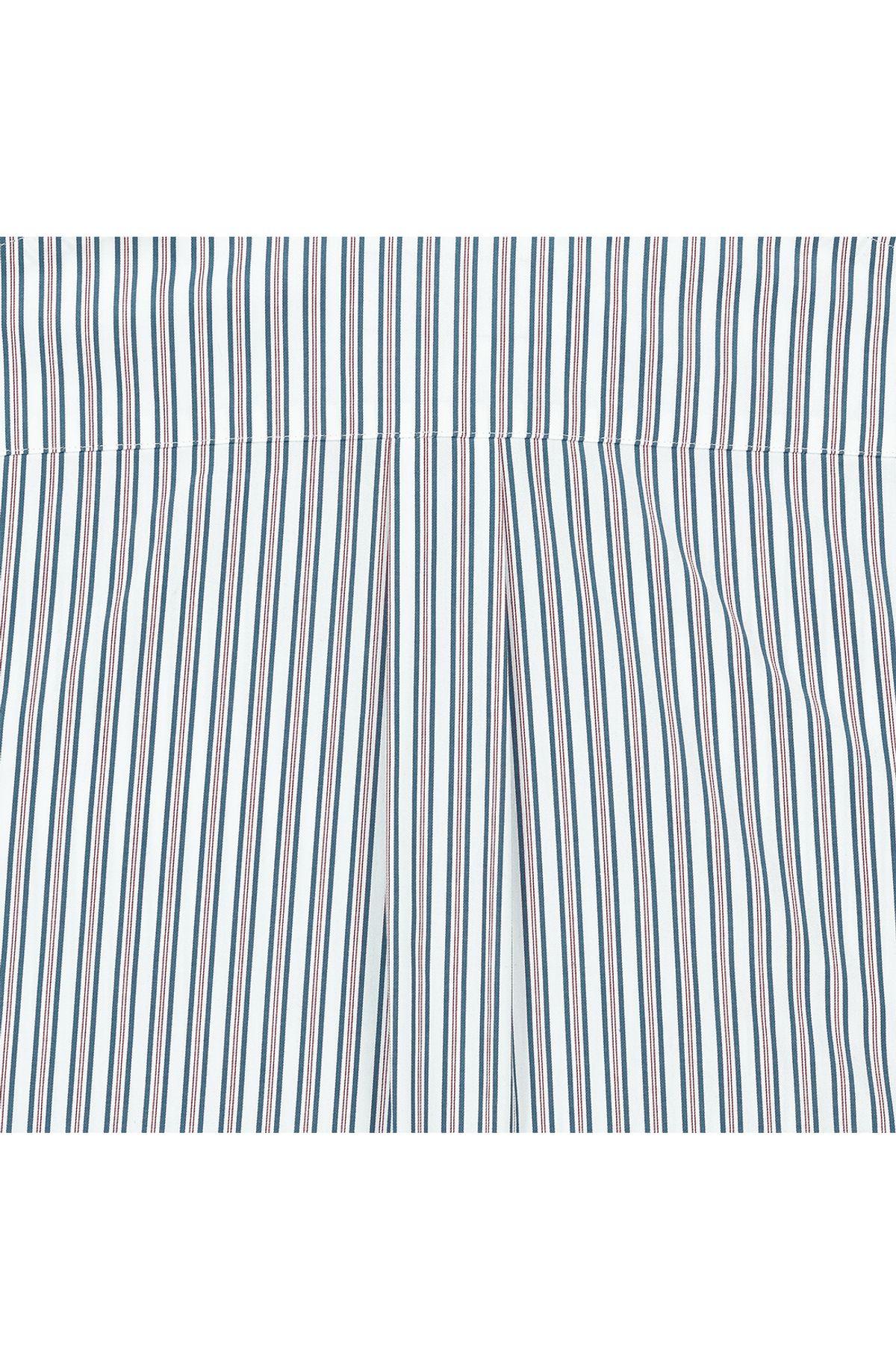 메아(MEA) STAR STRIPE HALF SHIRT [RED/BLUE STRIPE]