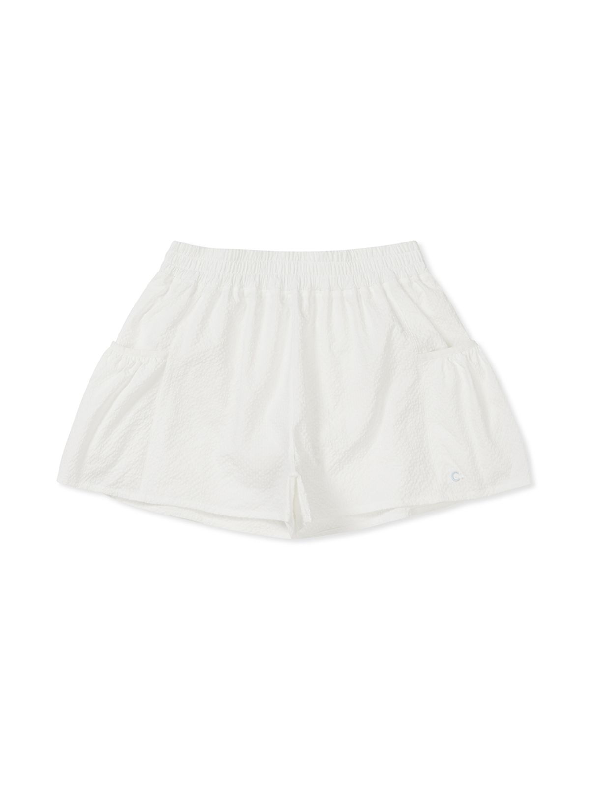 클로브(CLOVE) [25SS clove] Seersucker Culottepants (White)