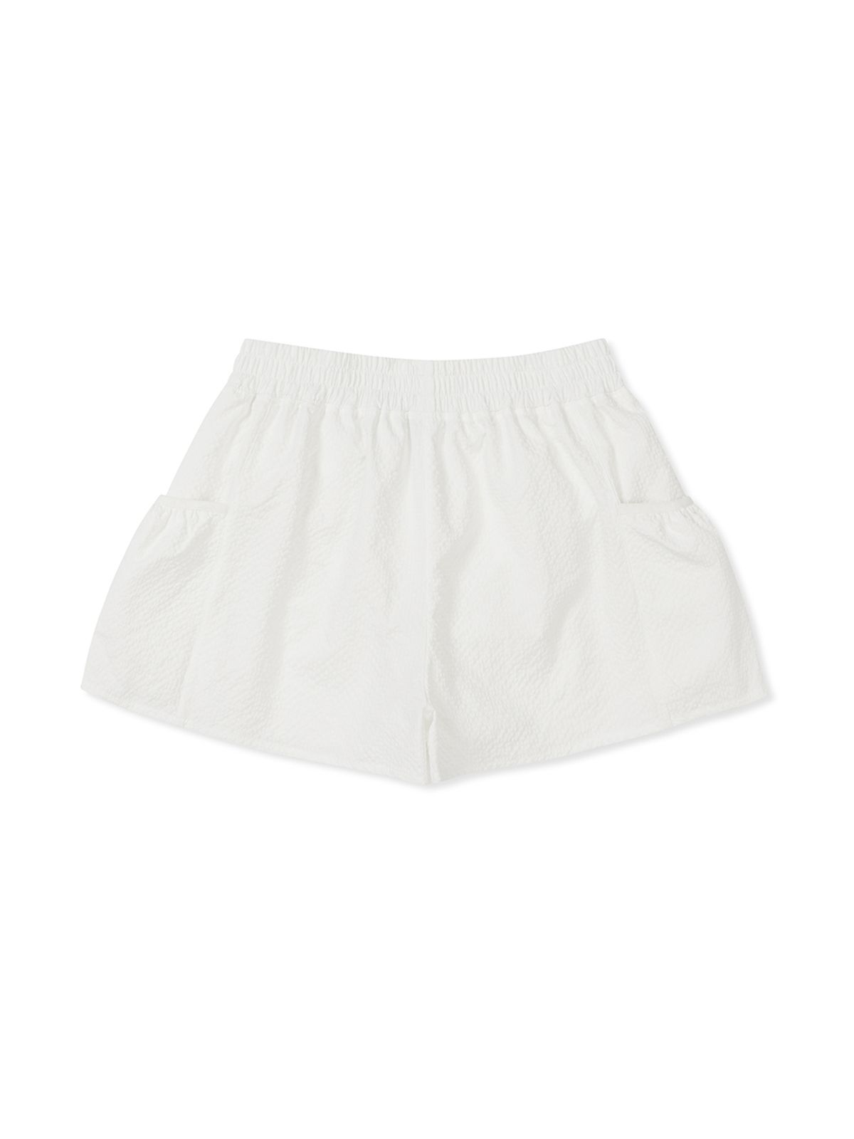 클로브(CLOVE) [25SS clove] Seersucker Culottepants (White)