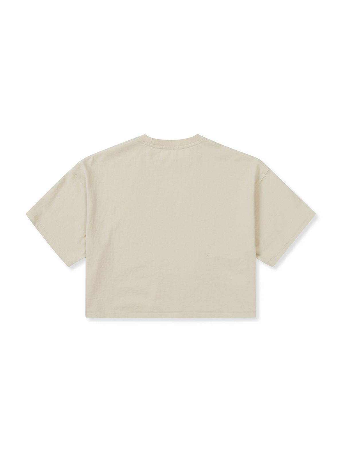 클로브(CLOVE) [25SS clove] Summer Graphic Short T-Shirt (Beige)