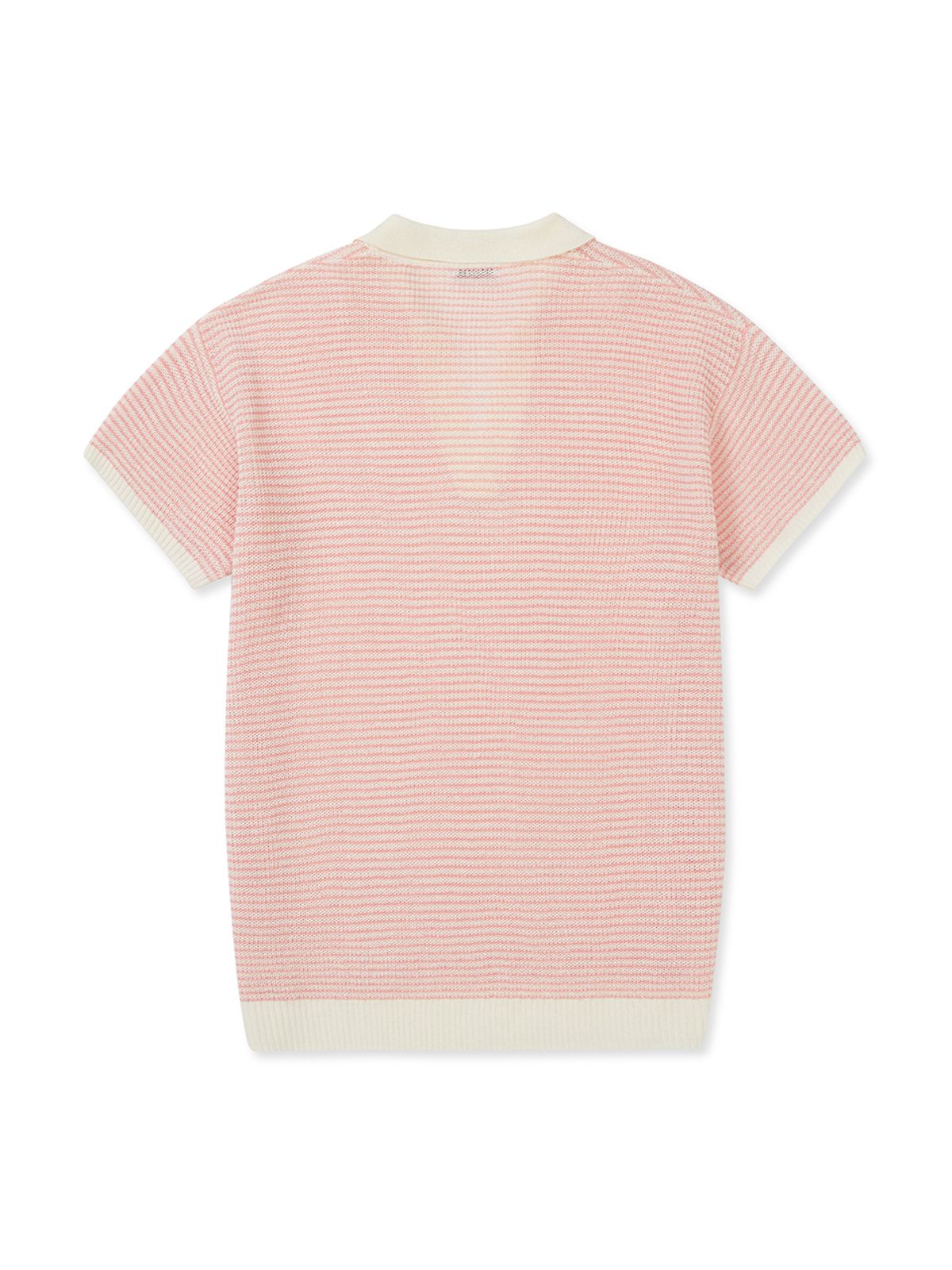 클로브(CLOVE) [25SS clove] Stripe Knit Cover Up (Pink)