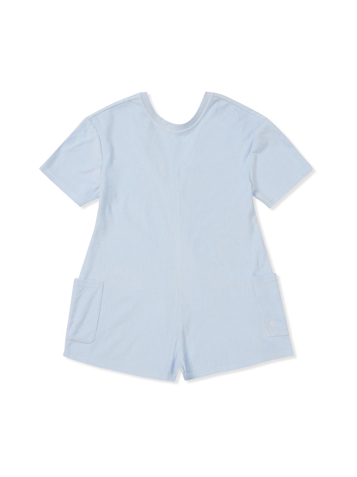 클로브(CLOVE) [25SS clove] Terry Romper (Sky Blue)