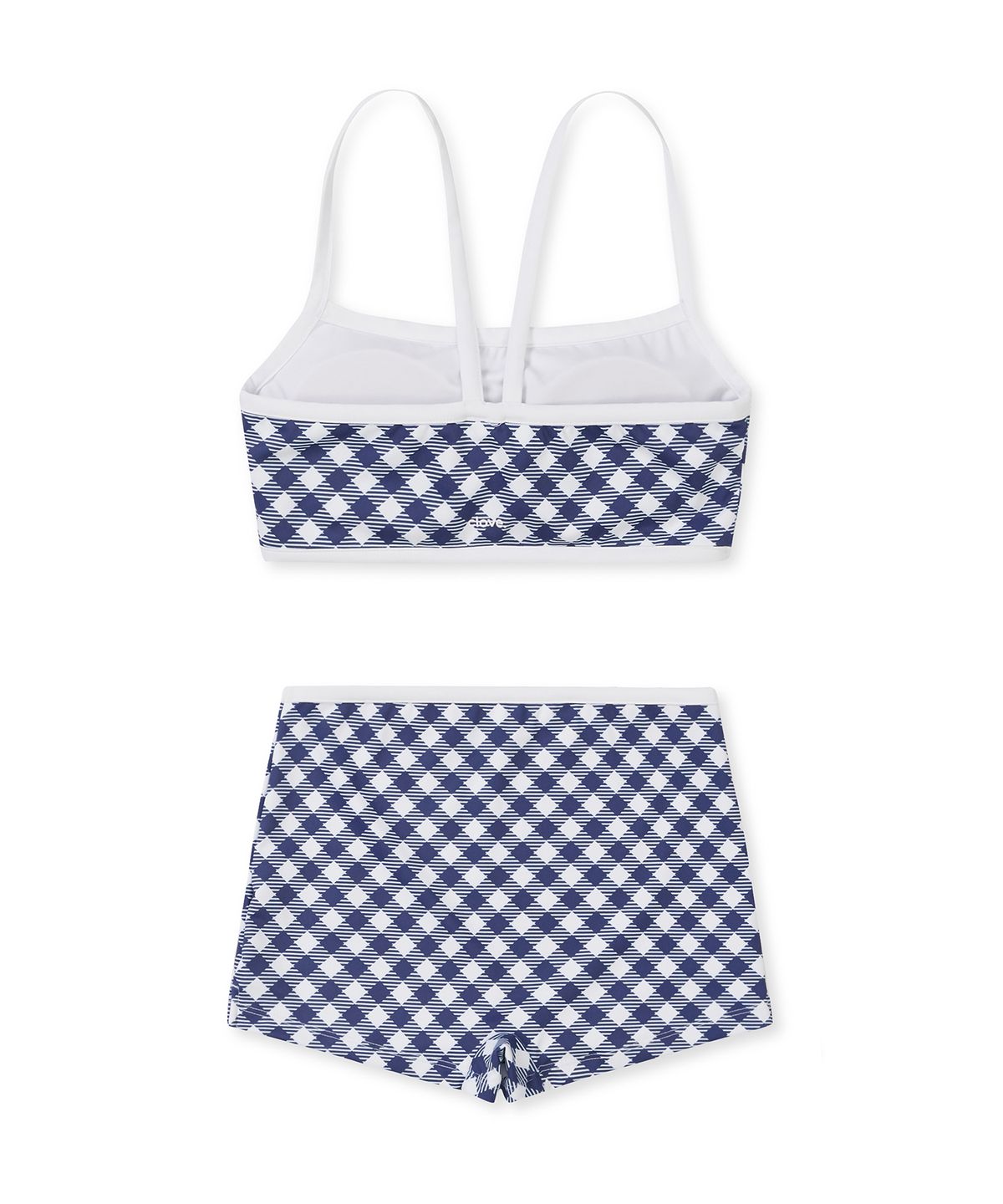 클로브(CLOVE) [25SS clove] Gingham Bikini (Dark Navy)