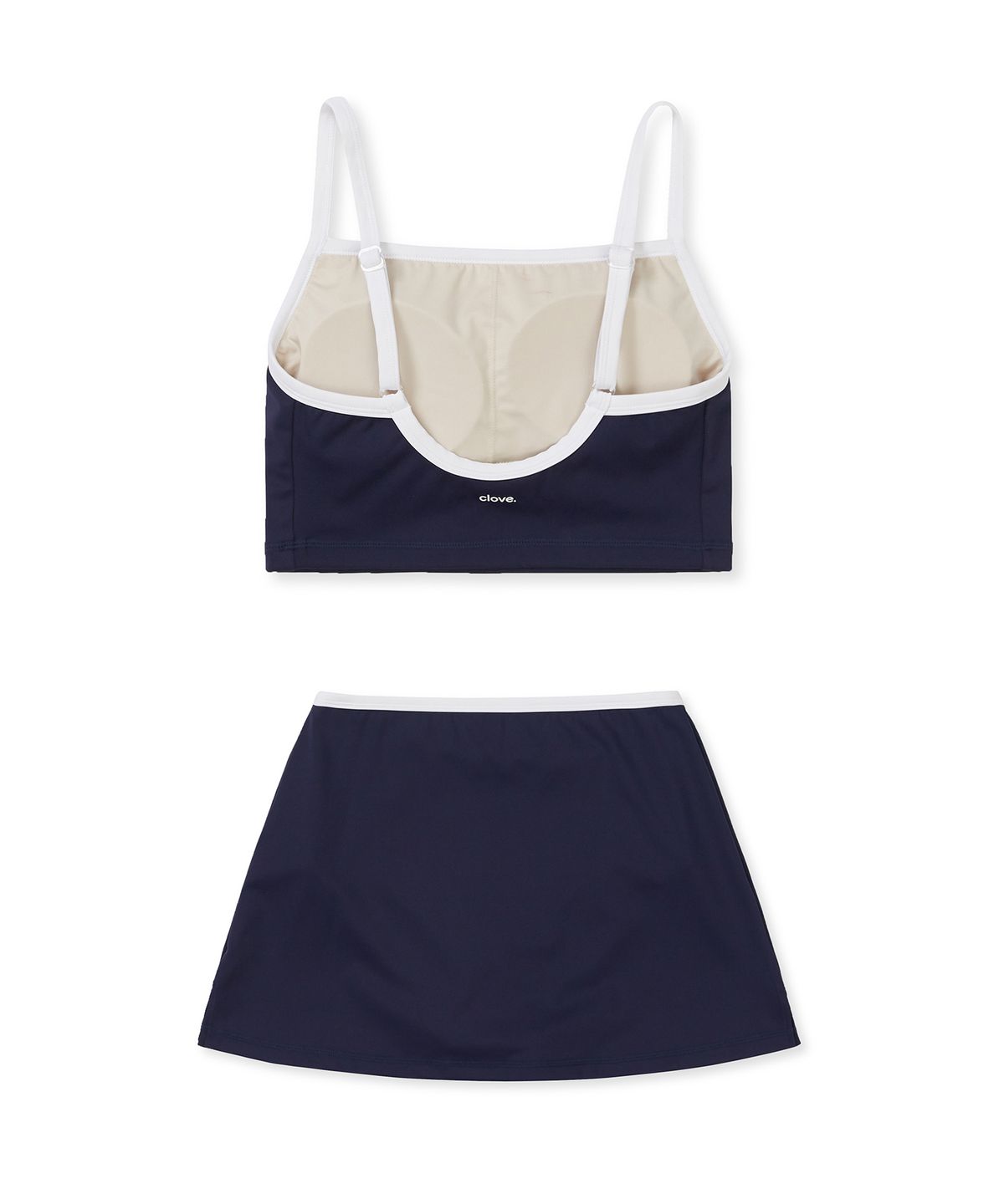 클로브(CLOVE) [25SS clove] Logo Tankini (Navy)