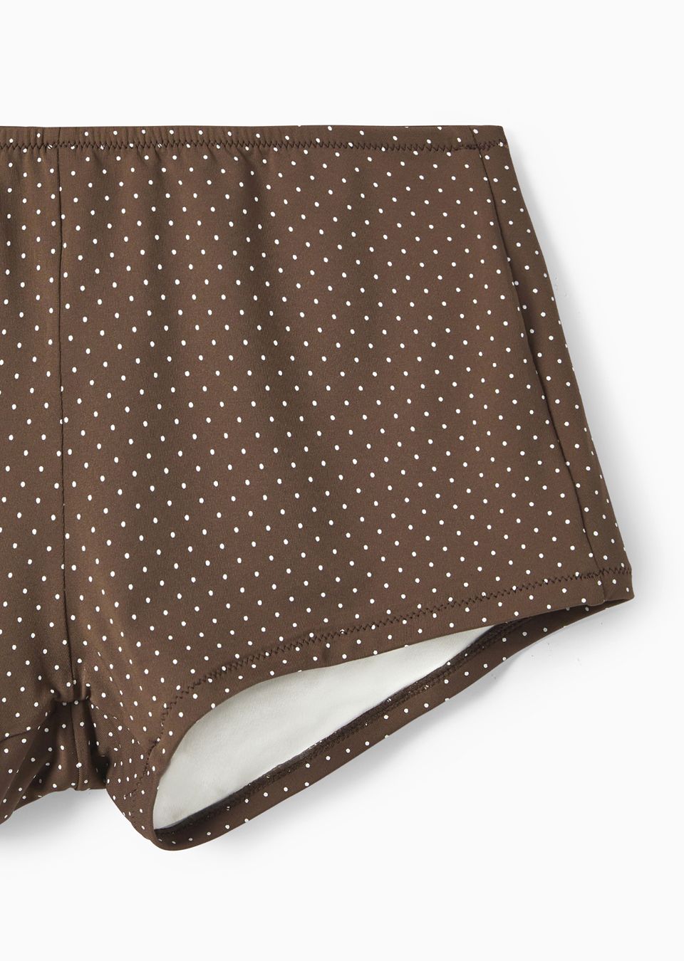 MUSINSA | s/e/o DOT MICRO SHORTS BROWN