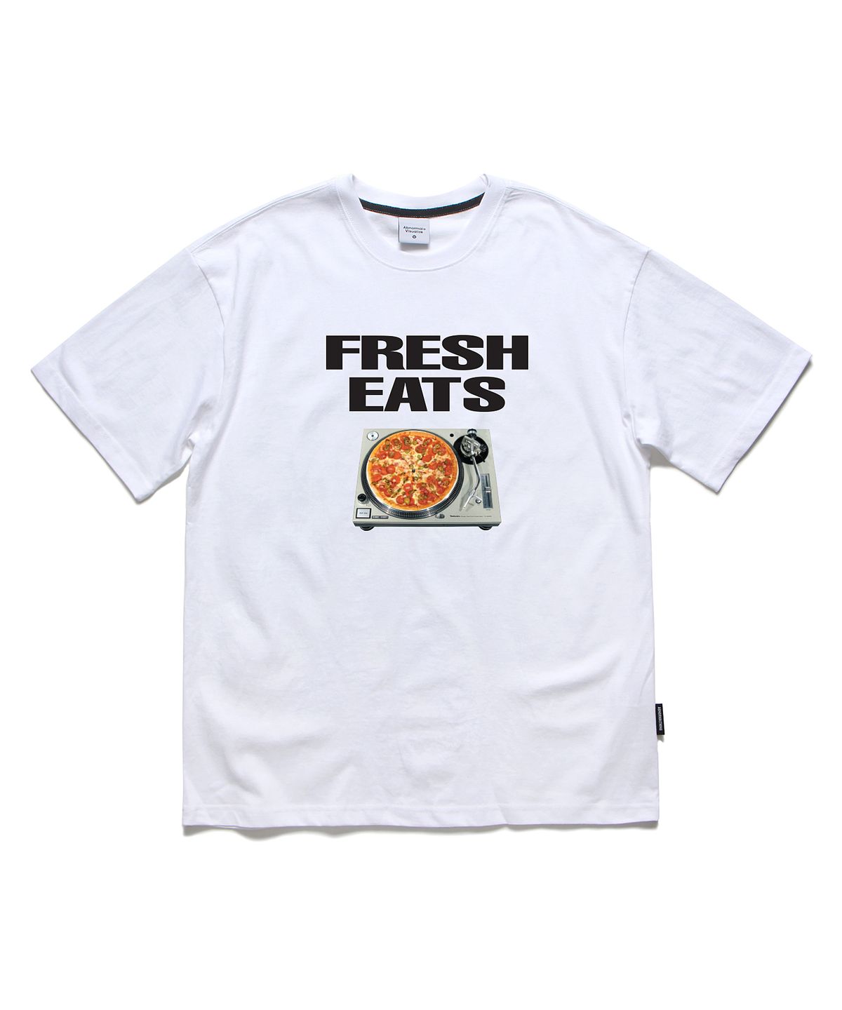 앱놀머씽(ABNORMALTHING) FRS 오버핏 티셔츠 블랙 (FRS T-SHIRT BLACK)