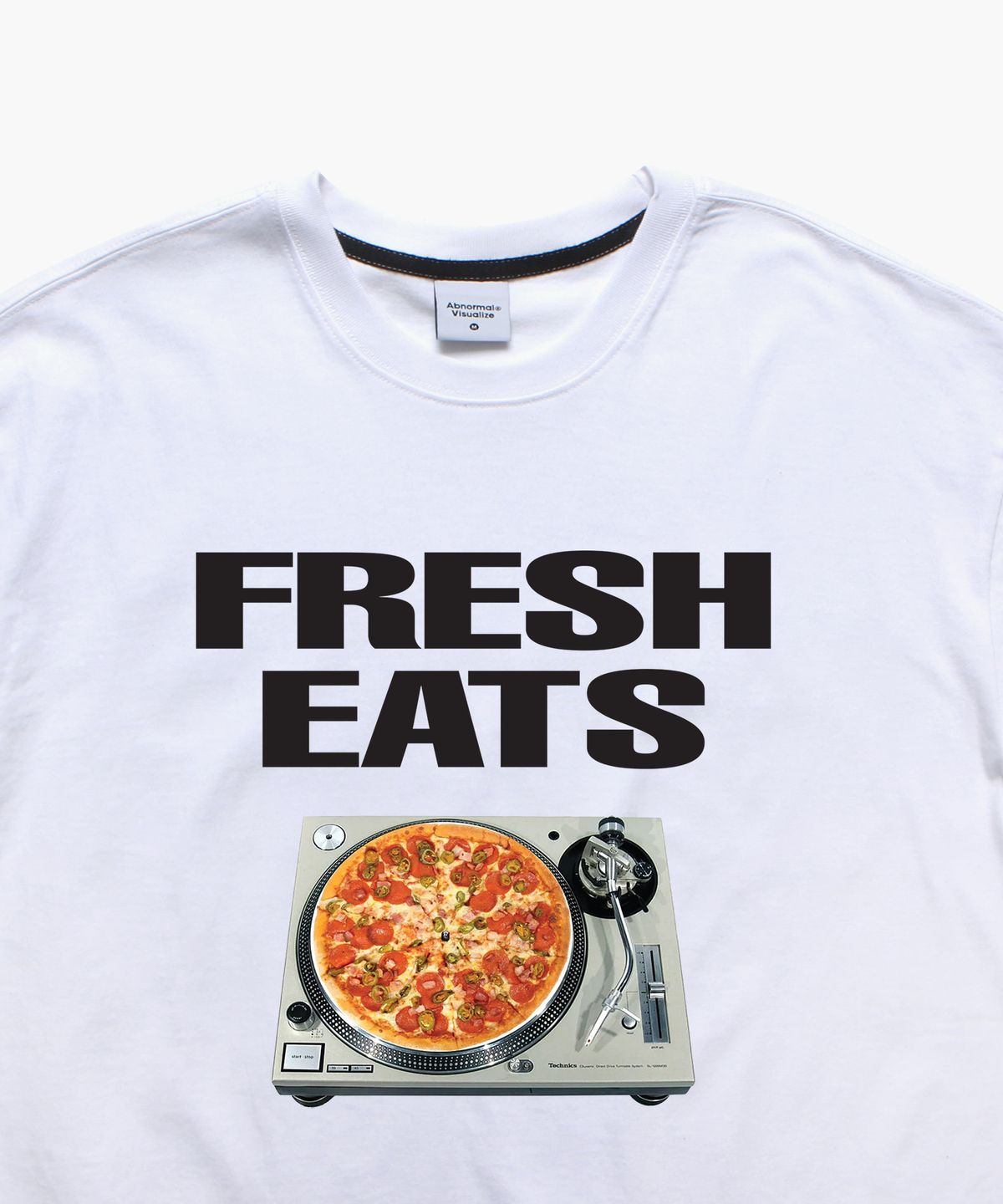 앱놀머씽(ABNORMALTHING) FRS 오버핏 티셔츠 화이트 (FRS T-SHIRT WHITE)
