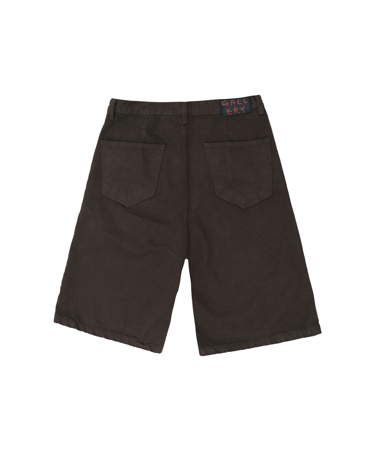 1011갤러리(1011 GALLERY) G Logo Denim Shorts - Brown