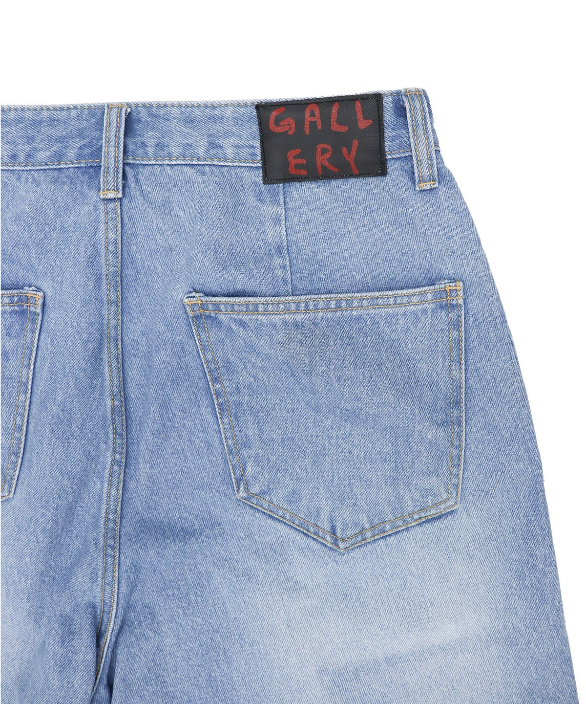 1011갤러리(1011 GALLERY) G Logo Denim Shorts - Light Blue