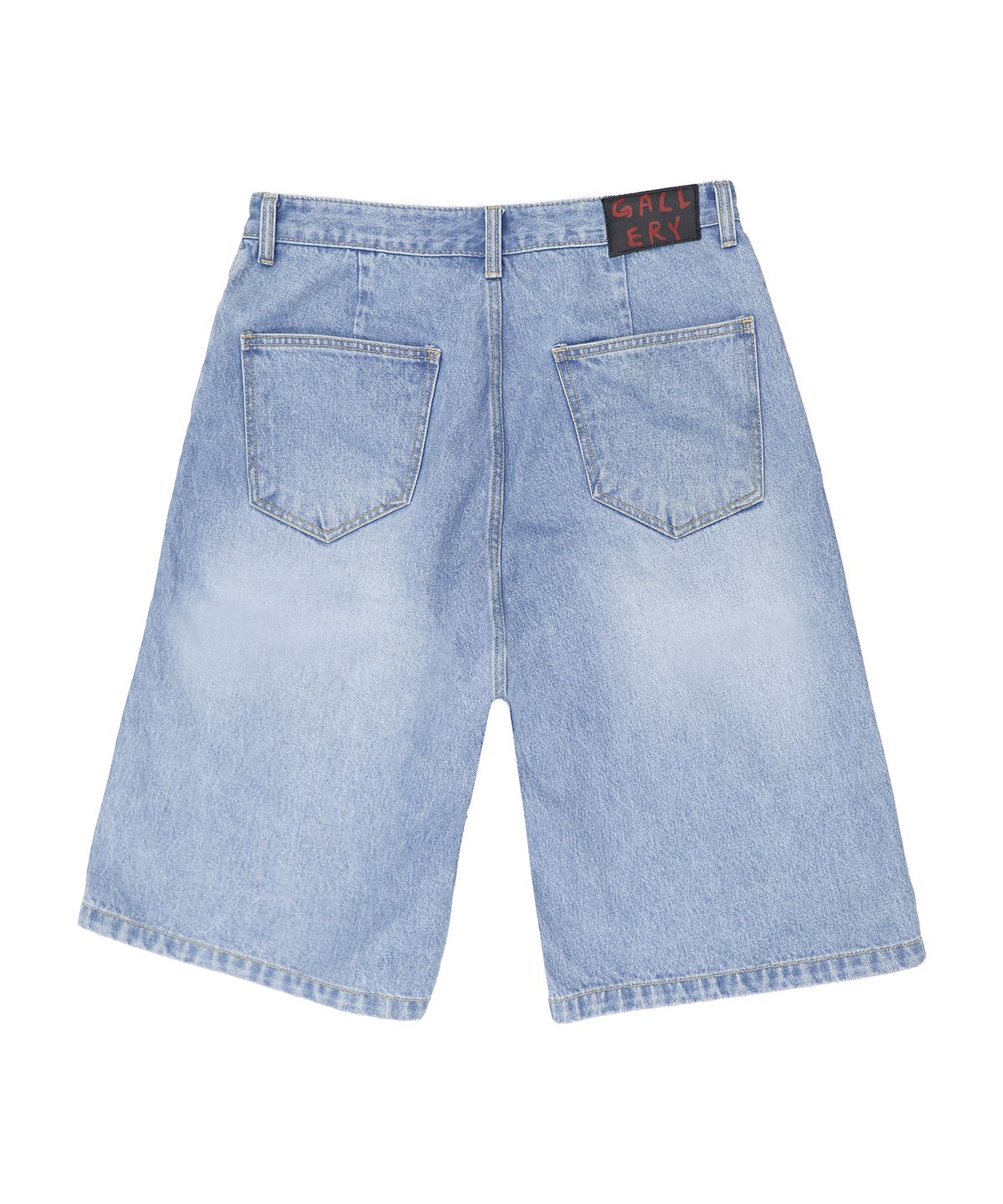 1011갤러리(1011 GALLERY) G Logo Denim Shorts - Light Blue