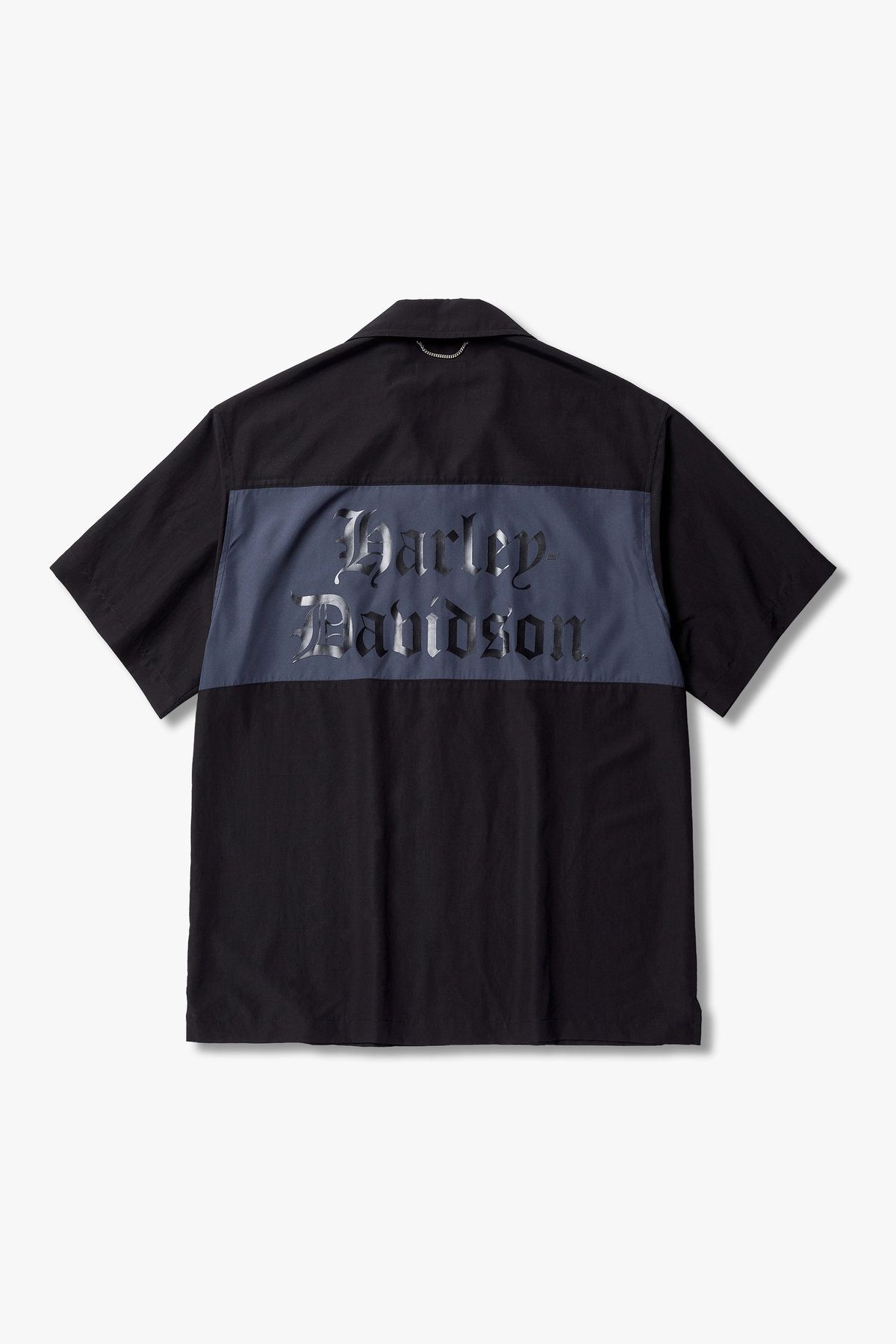 할리데이비슨 컬렉션스®(HARLEY-DAVIDSON COLLECTIONS®) OL 블럭 반팔셔츠 블랙 HH15110206