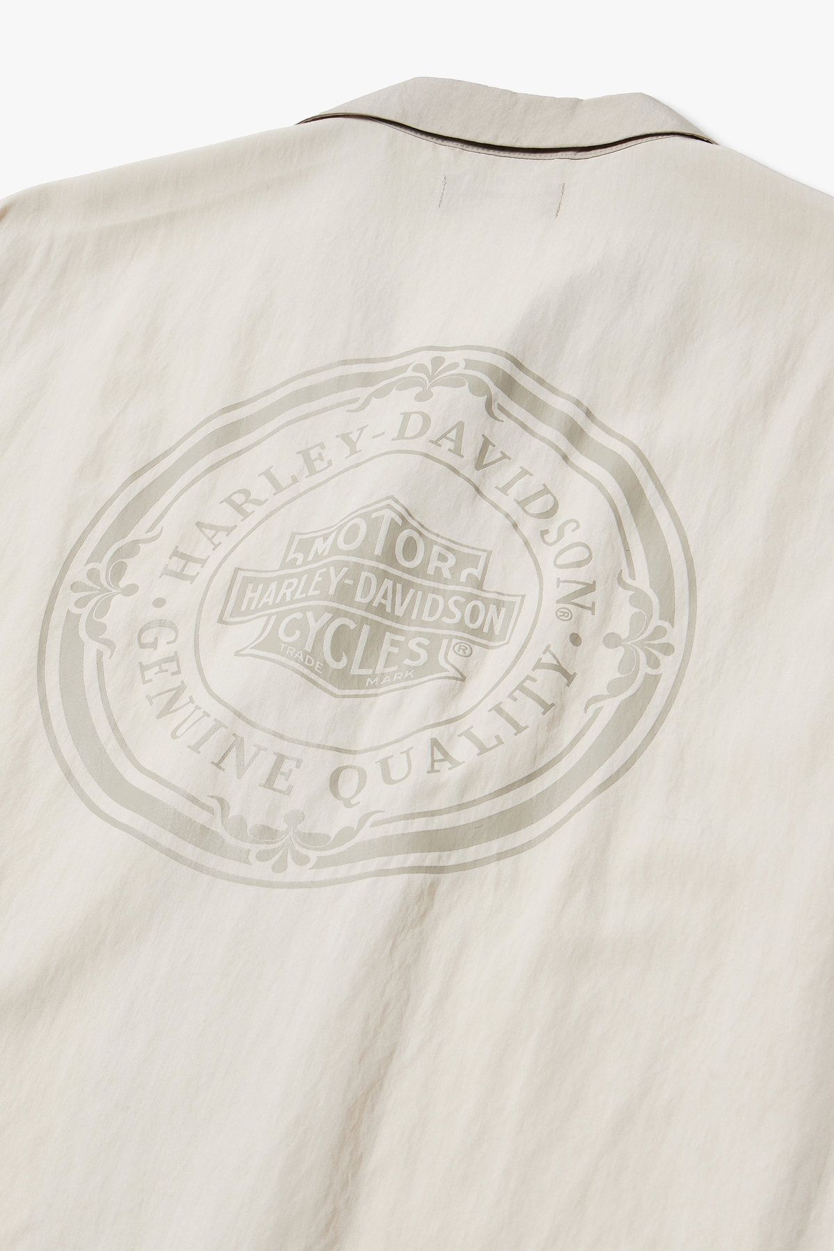 할리데이비슨 컬렉션스®(HARLEY-DAVIDSON COLLECTIONS®) HD 소프트실키 반팔셔츠 베이지 HH15110205