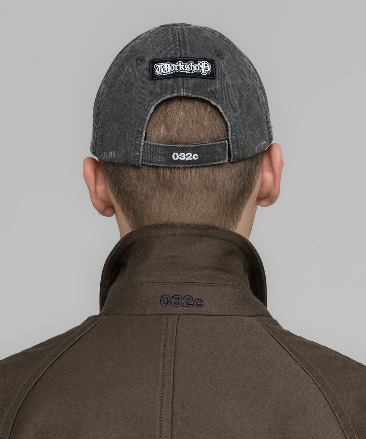 032씨(032C) (U) 페이스리스 캡 워시드 블랙 FAITHLESS CAP WASHED BLACK