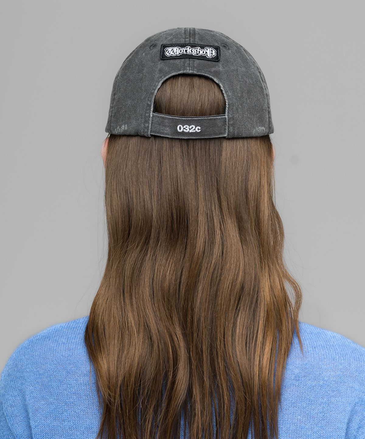 032씨(032C) (U) 페이스리스 캡 워시드 블랙 FAITHLESS CAP WASHED BLACK