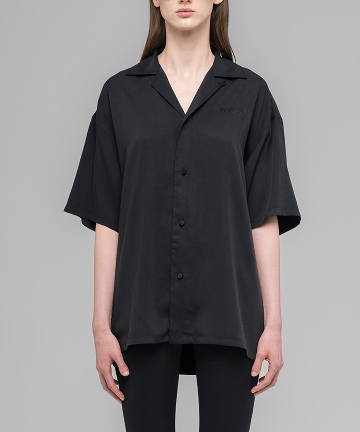 032씨(032C) (U) 111 볼링 셔츠 블랙 111 BOWLING SHIRT BLACK