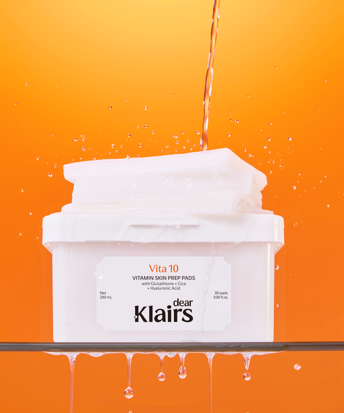 클레어스(KLAIRS) [SET]프레쉴리 쥬스드 비타민 화잘먹 패드&비타민 팩 클렌저