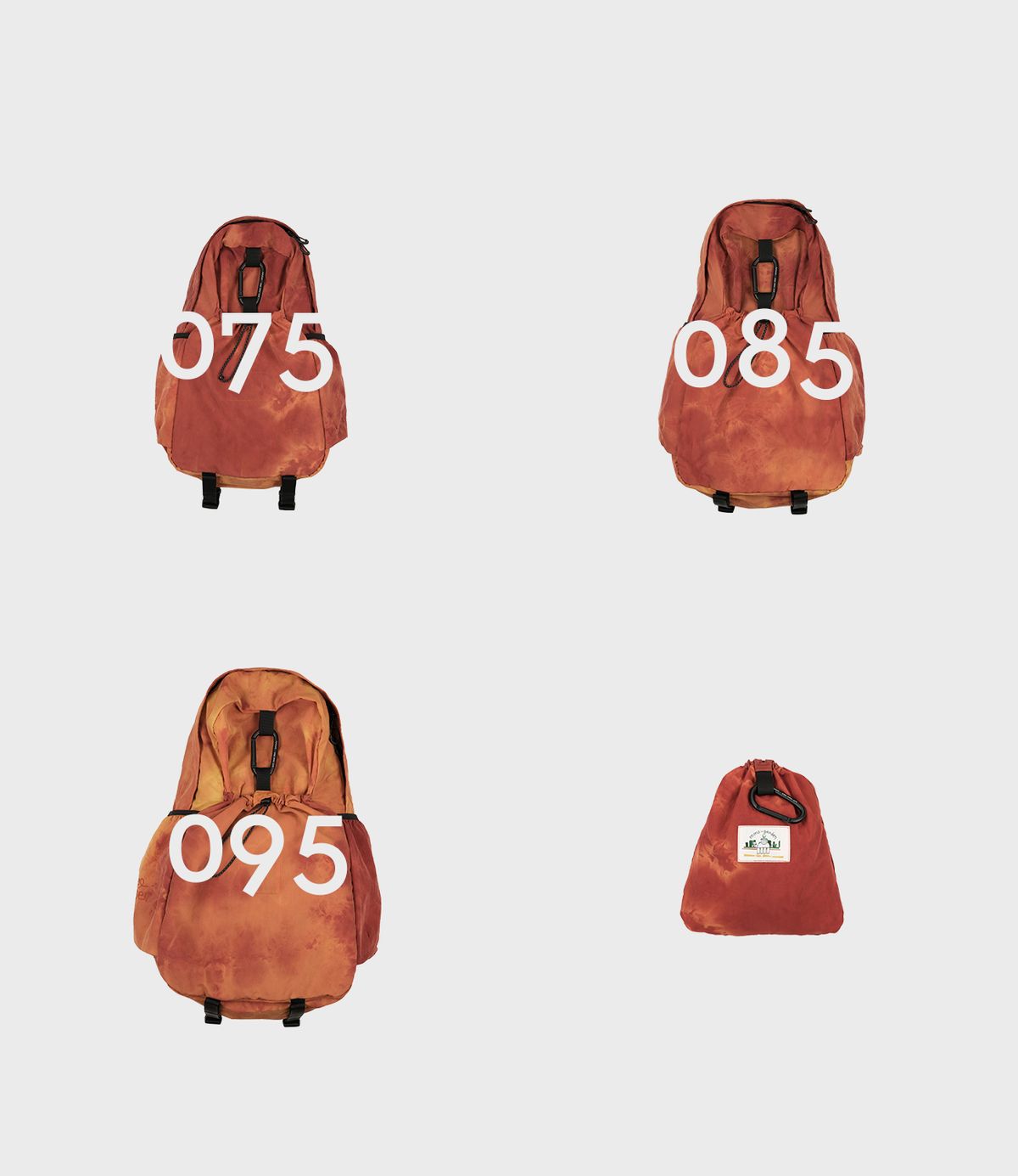 에메모가든(MMOGARDEN) mmo backpack nylon tiedye / sunrise