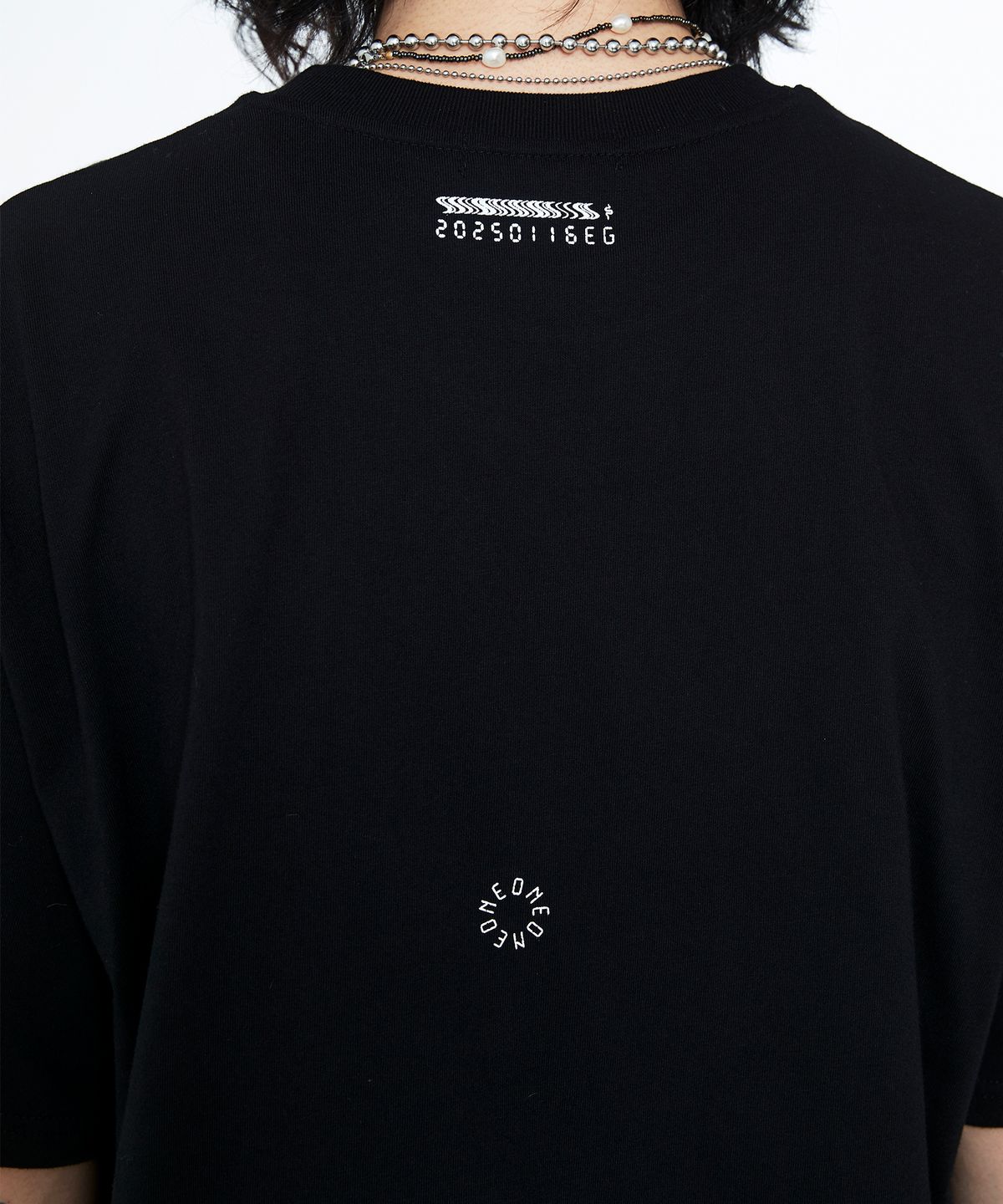 쎄르페(SSERPE) [James Keys x SSERPE] Everybody Goes Half Sleeve T Black