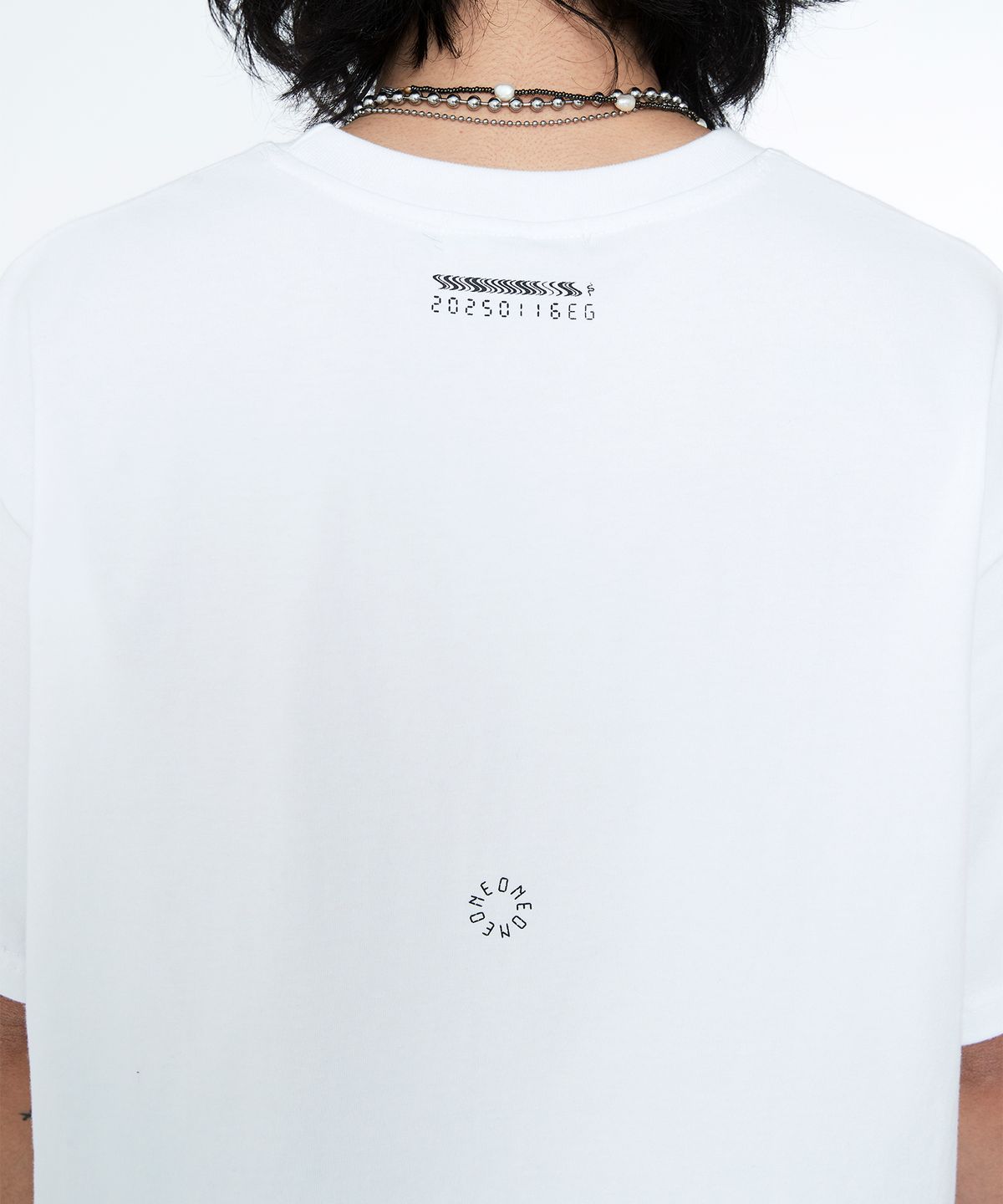 쎄르페(SSERPE) [James Keys x SSERPE] Everybody Goes Half Sleeve T White