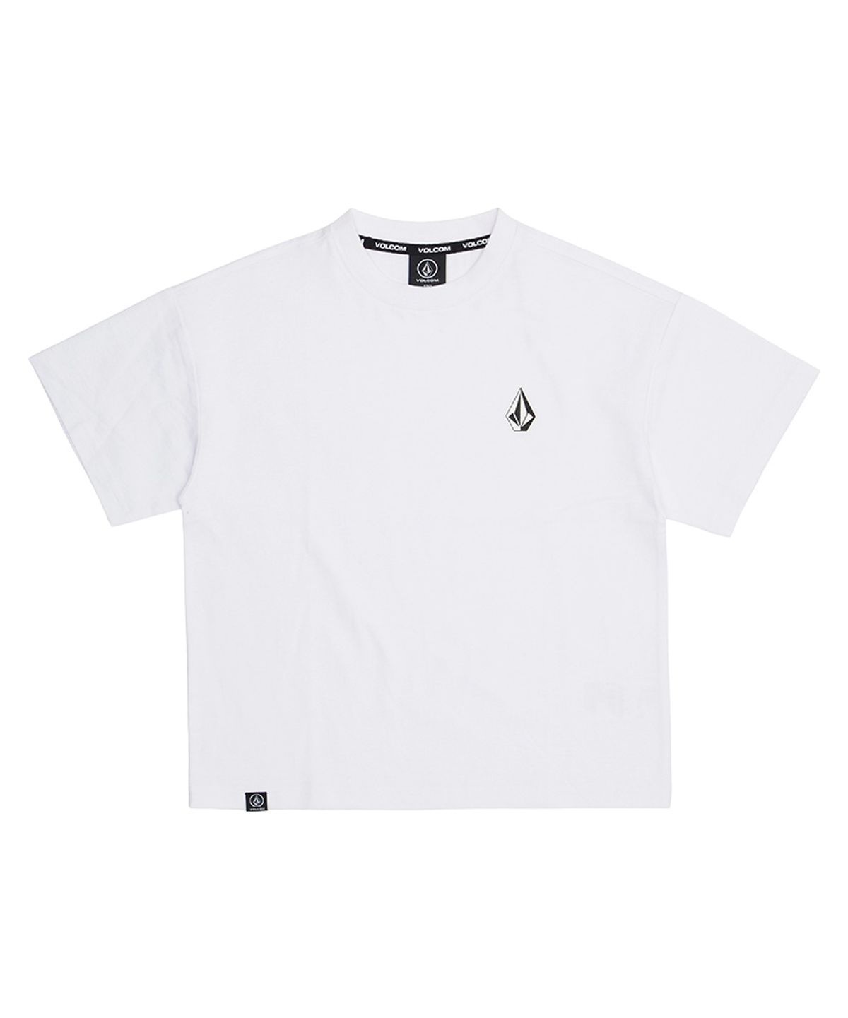 볼컴 키즈(VOLCOM KIDS) 베이직 반팔 라운드 티셔츠 D5M009