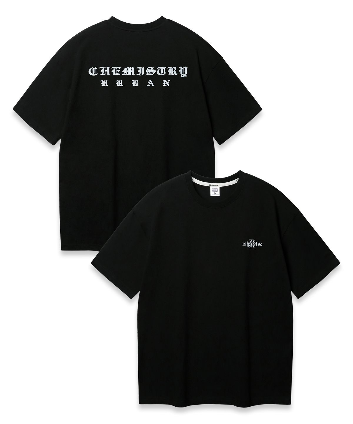 앨빈클로(ALVINCLO) URBAN 오버핏 반팔티 AST4725 (3 COLOR)