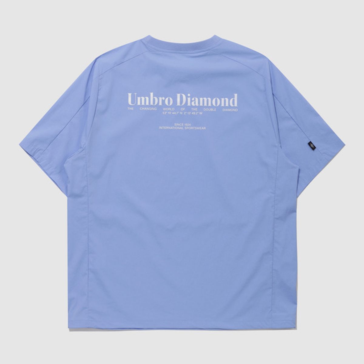 엄브로(UMBRO) 칠아웃 쿨링 그래픽 반팔 피스테 블루(UQ223CWT62)